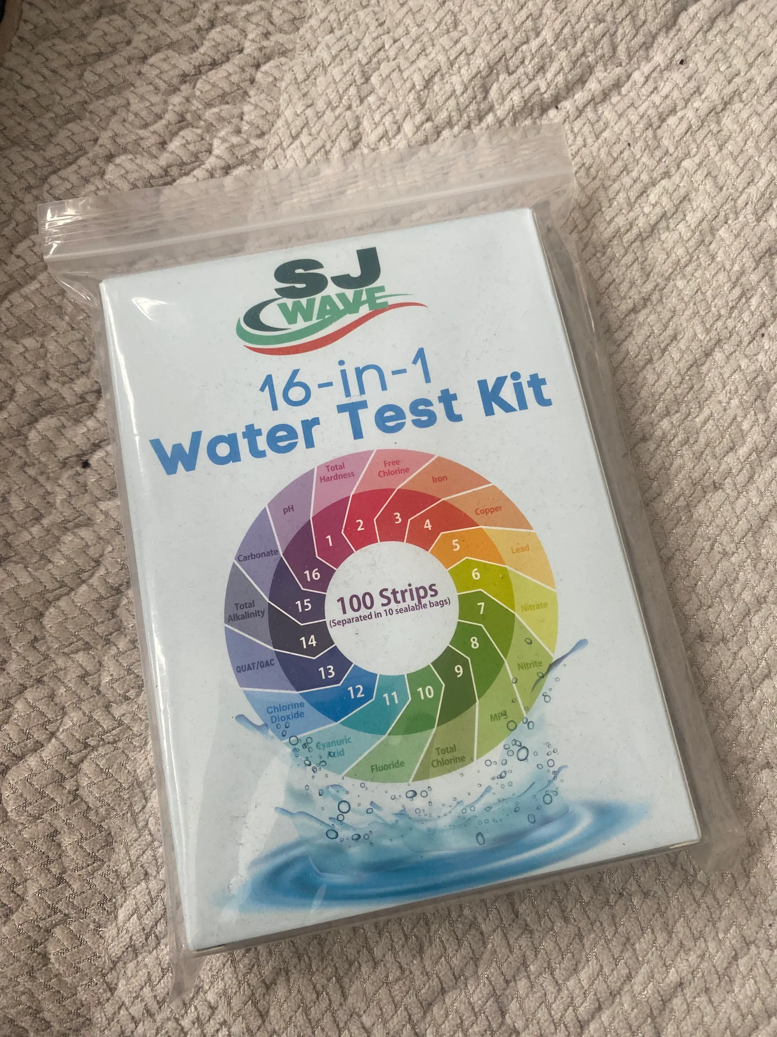 Water testing kit photo 1