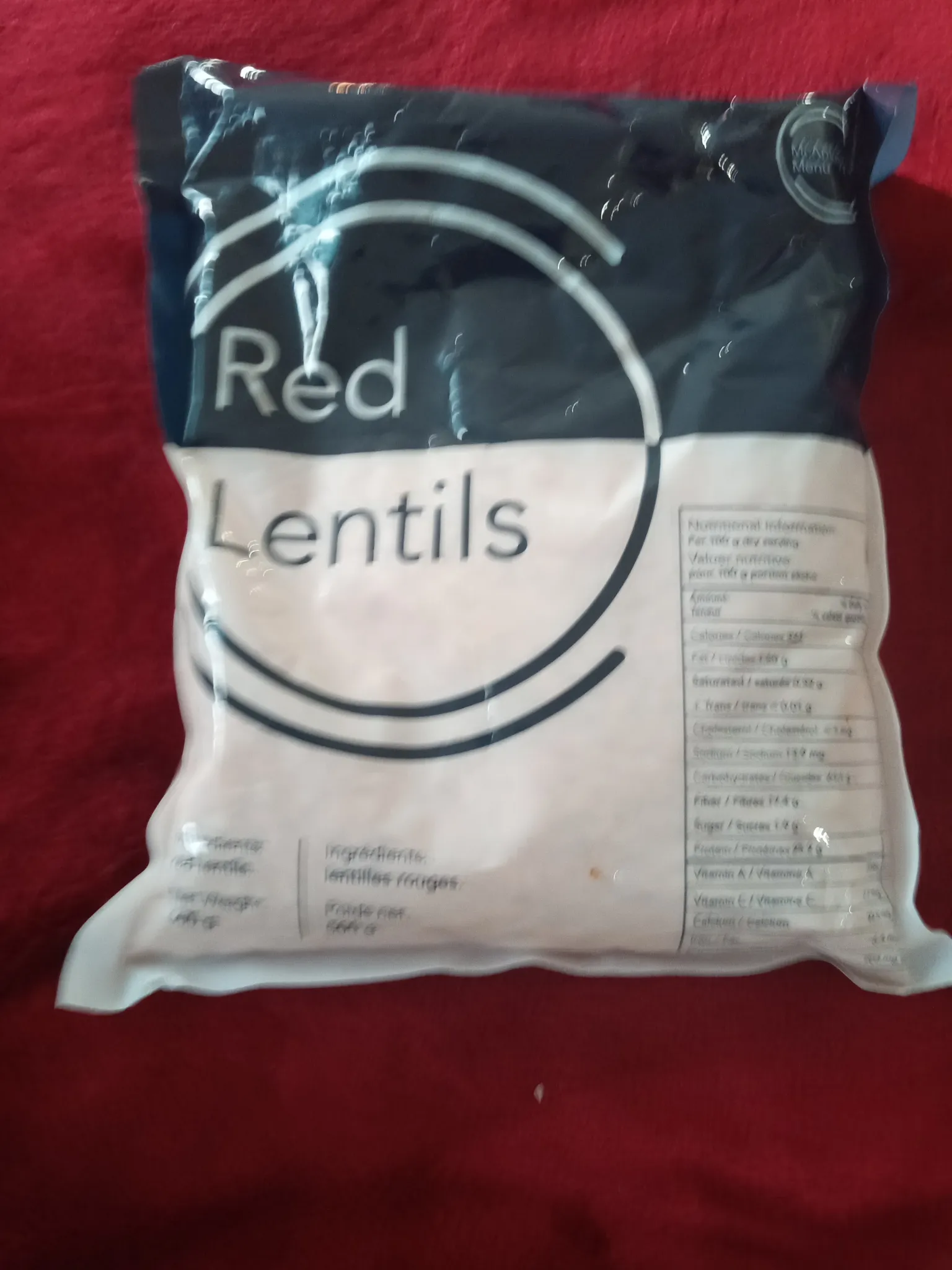 Red Lentils - McAntony's Menu  photo 1