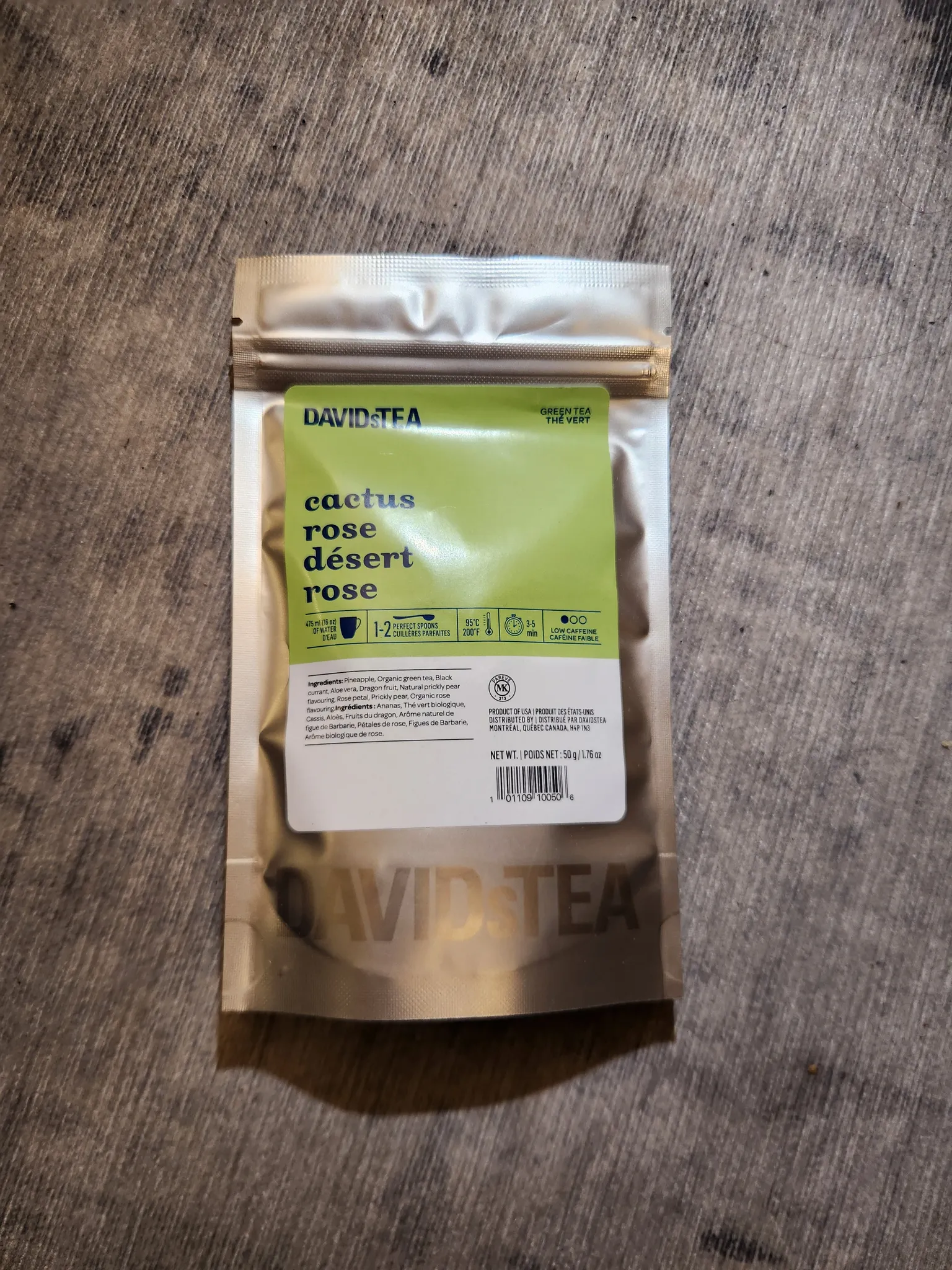 DavidsTea - cactus rose tea (unopened)  photo 1