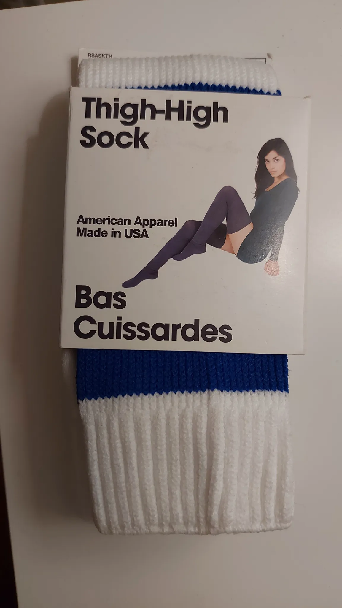 American Apparel over the knee thick socks photo 1