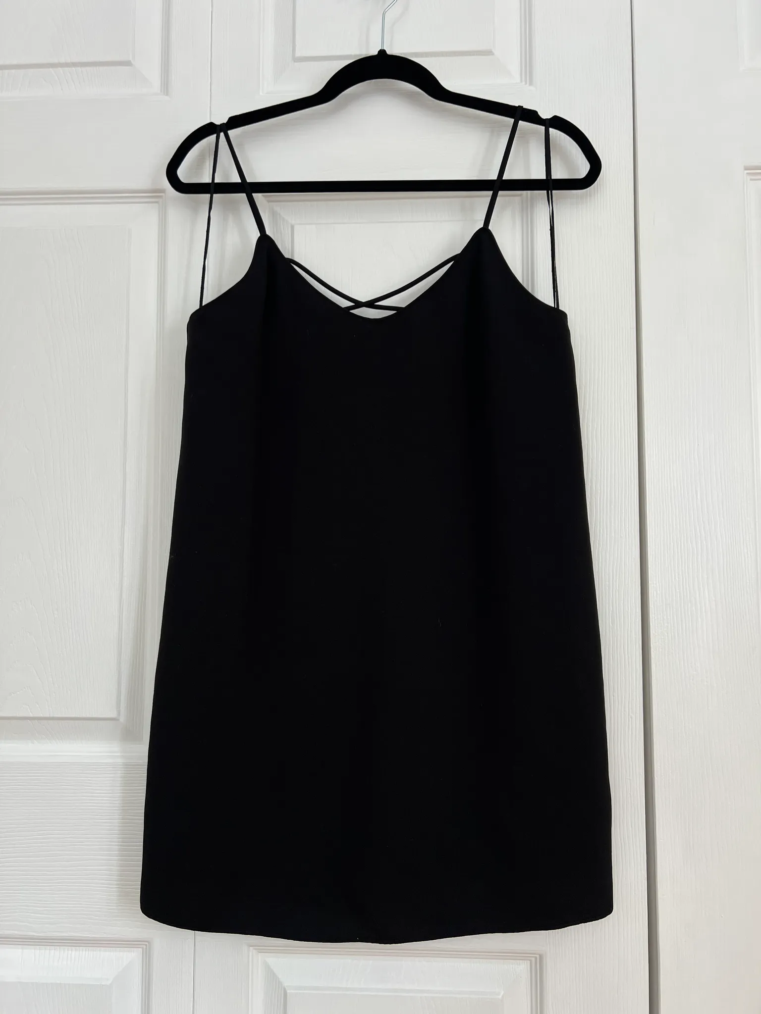 Mango Black Minidress, Medium photo 1