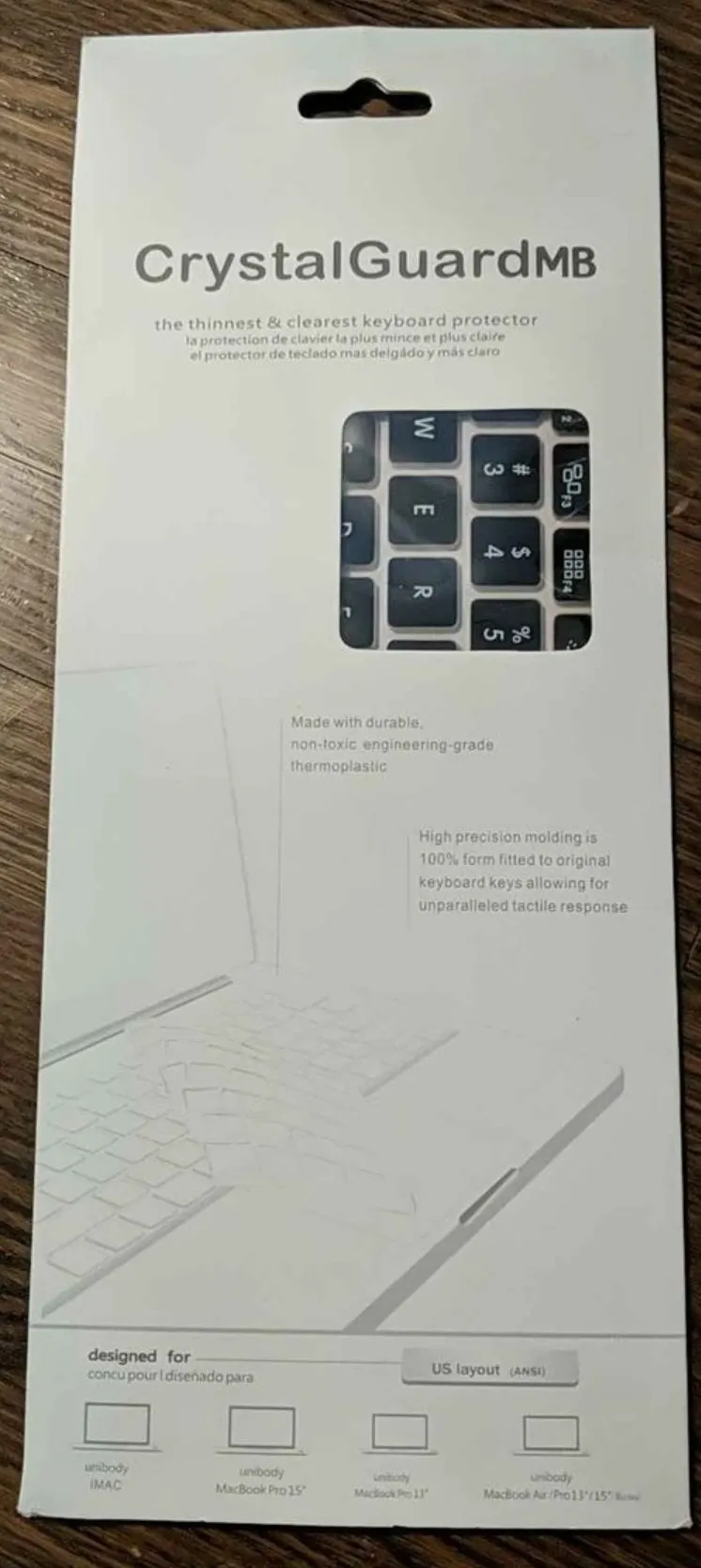 Black MacBook Keyboard Protector photo 1