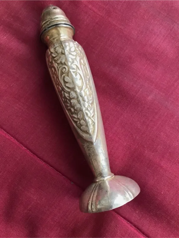 🧂  Viking Silver Electroplated (EP) Lead Salt Shaker 🧂 photo 1