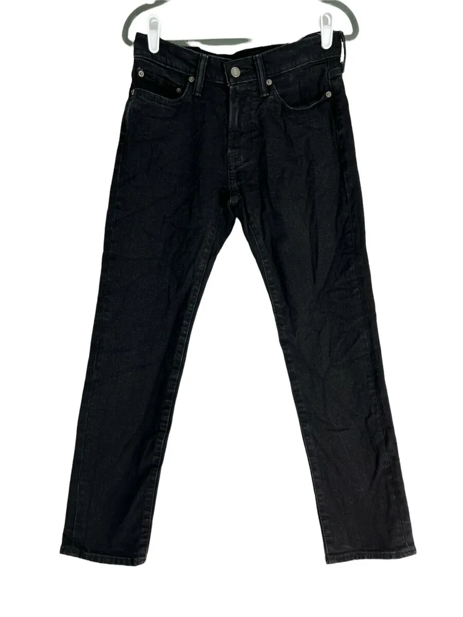 Abercrombie & Fitch Black Denim Langdon Skinny Stretch Pants, 34 photo 1