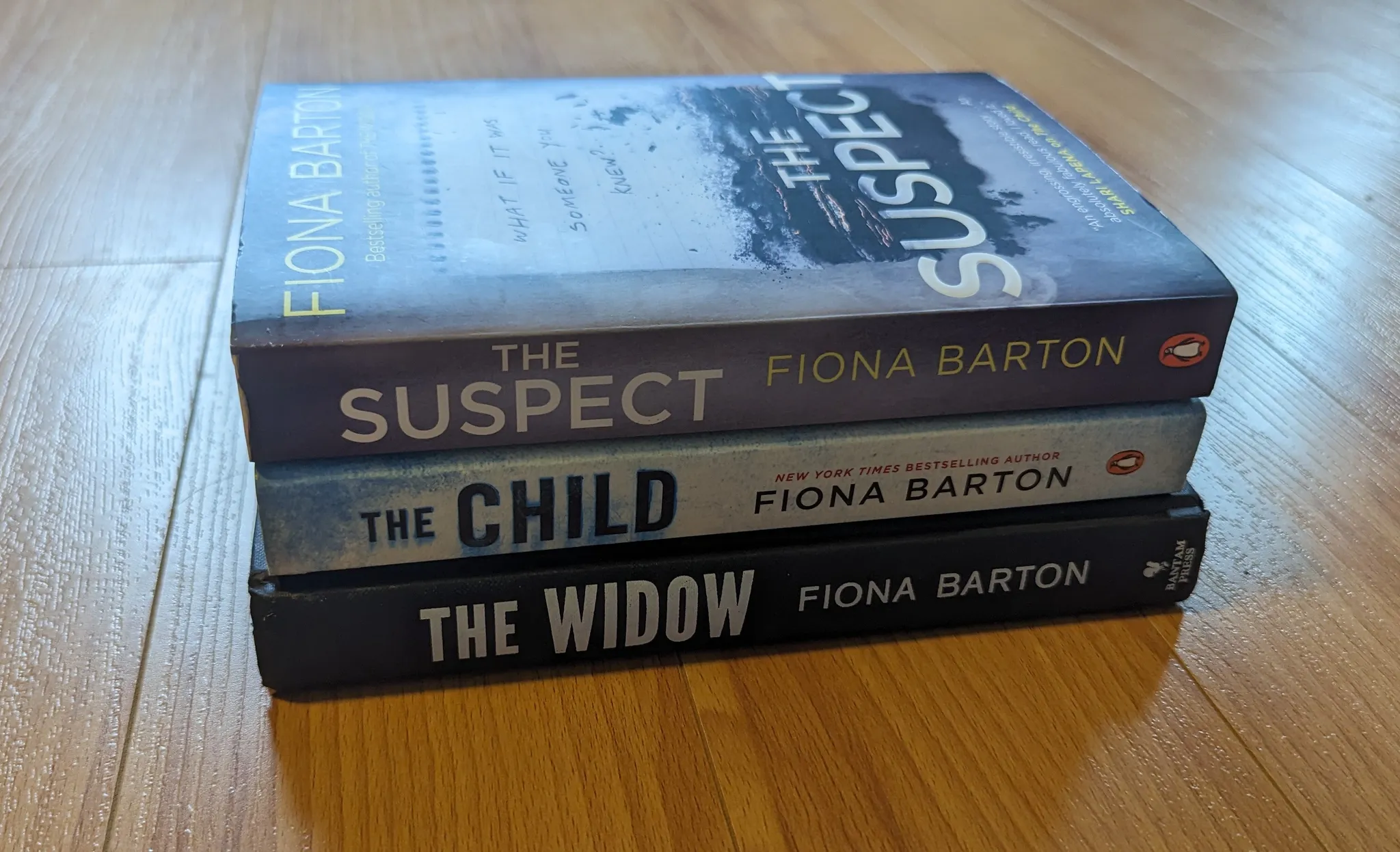 Trilogy Books (The Widow, The Child,The Suspect) by Fiona Barton photo 1