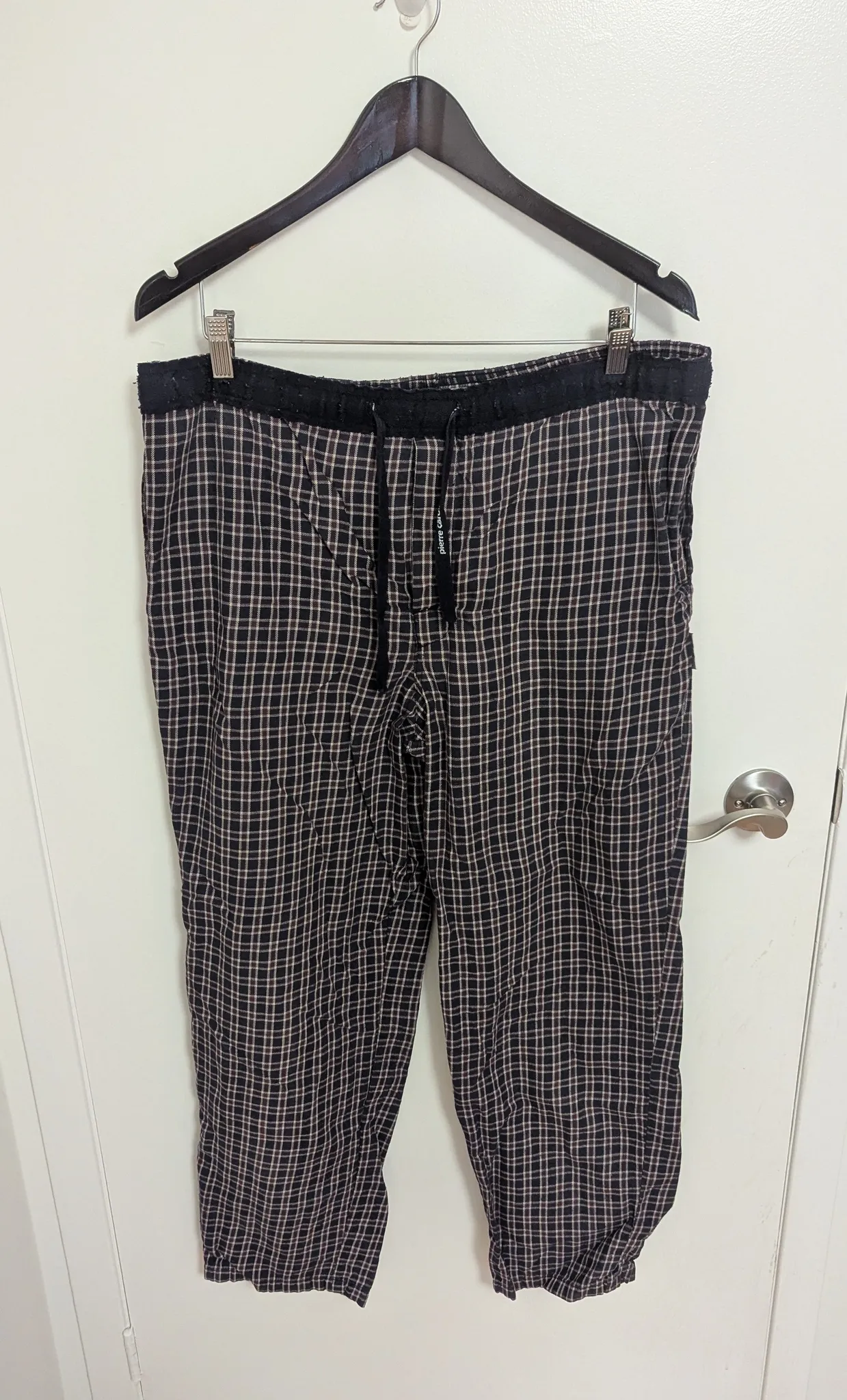 Pierre Cardin Plaid Pajama Pants - Size Medium photo 1