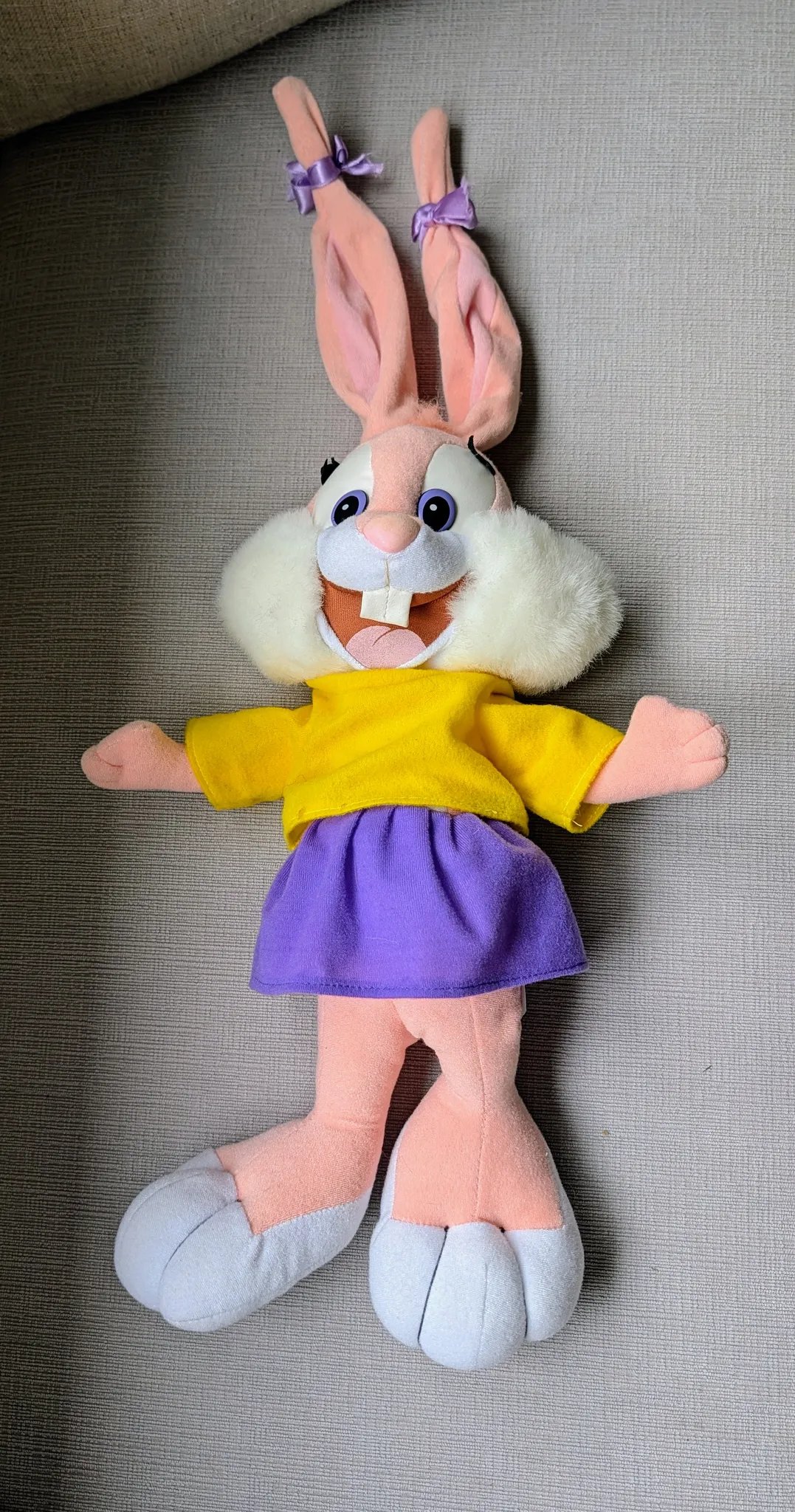 Vintage Babs Bunny Large Plush Toy  photo 1