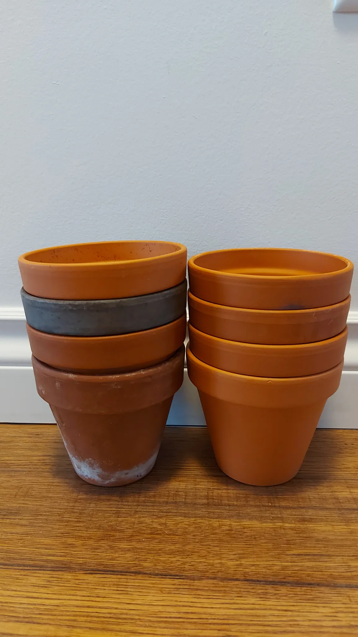 4 inch terra cotta clay planter pots photo 1