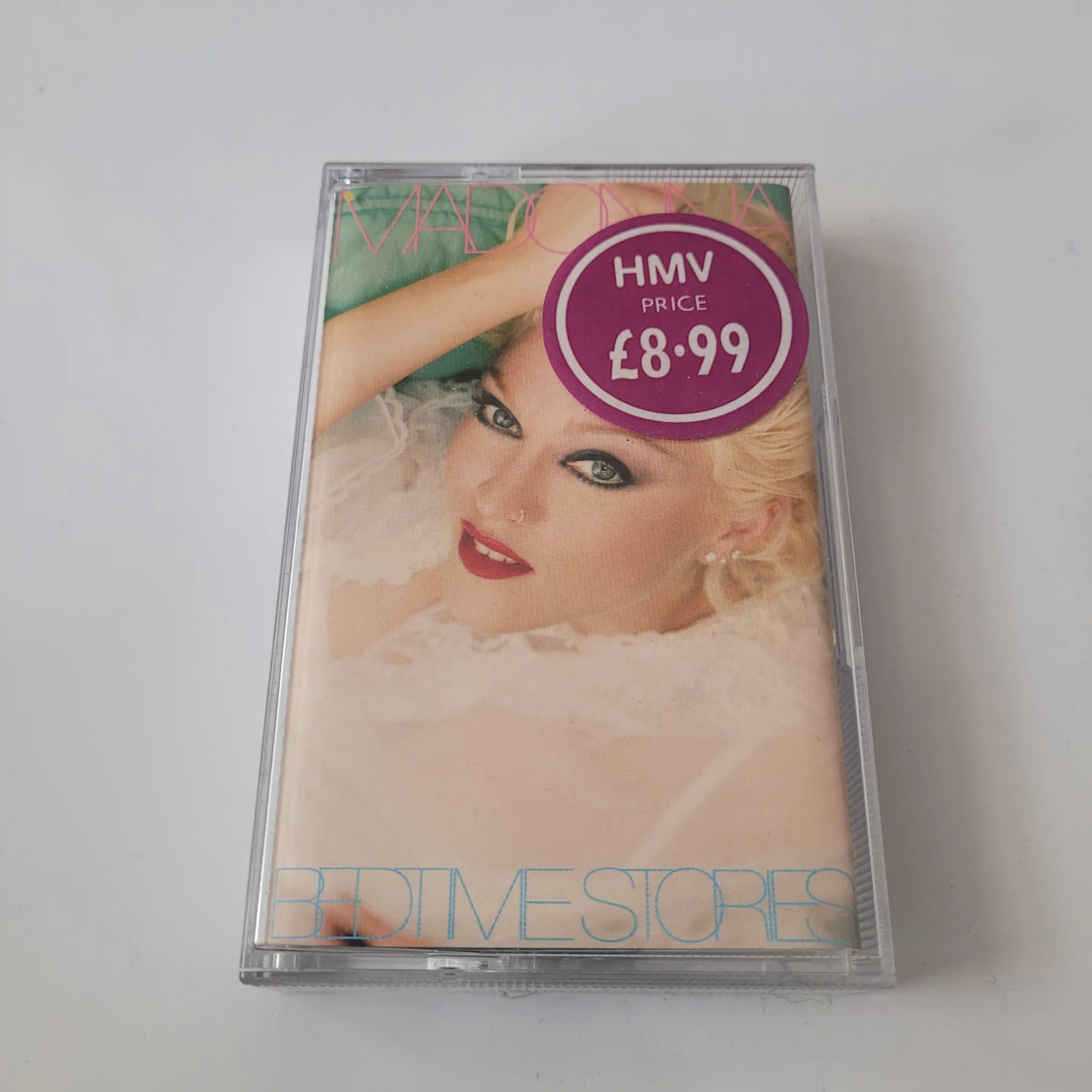 Madonna "Bedtime Stories" Cassette Tape photo 1