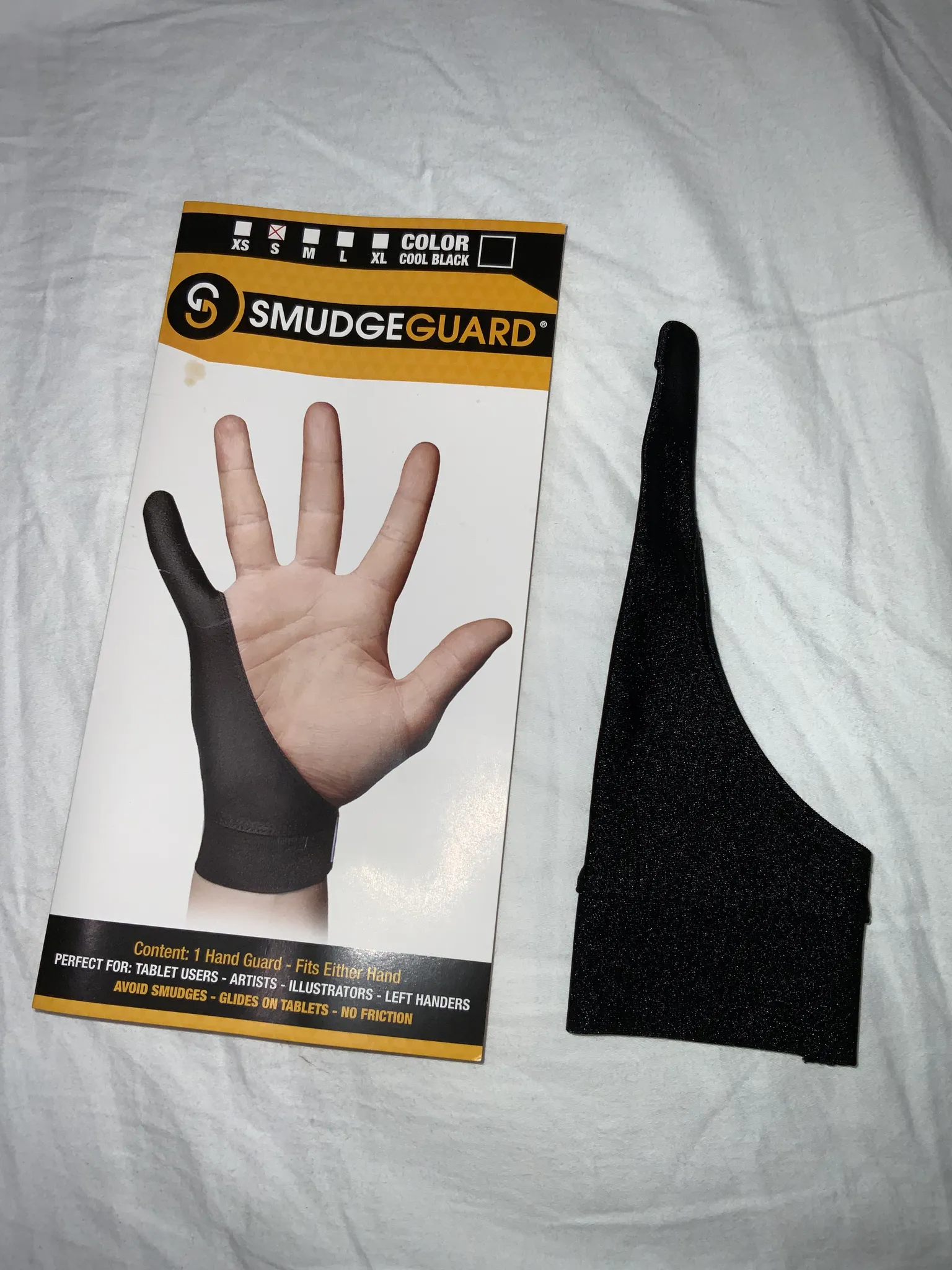 One finger smudge guard photo 1