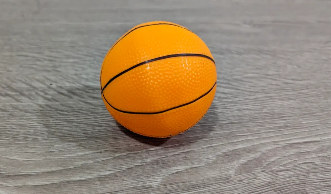 Small Orange Toy Basketball photo 1