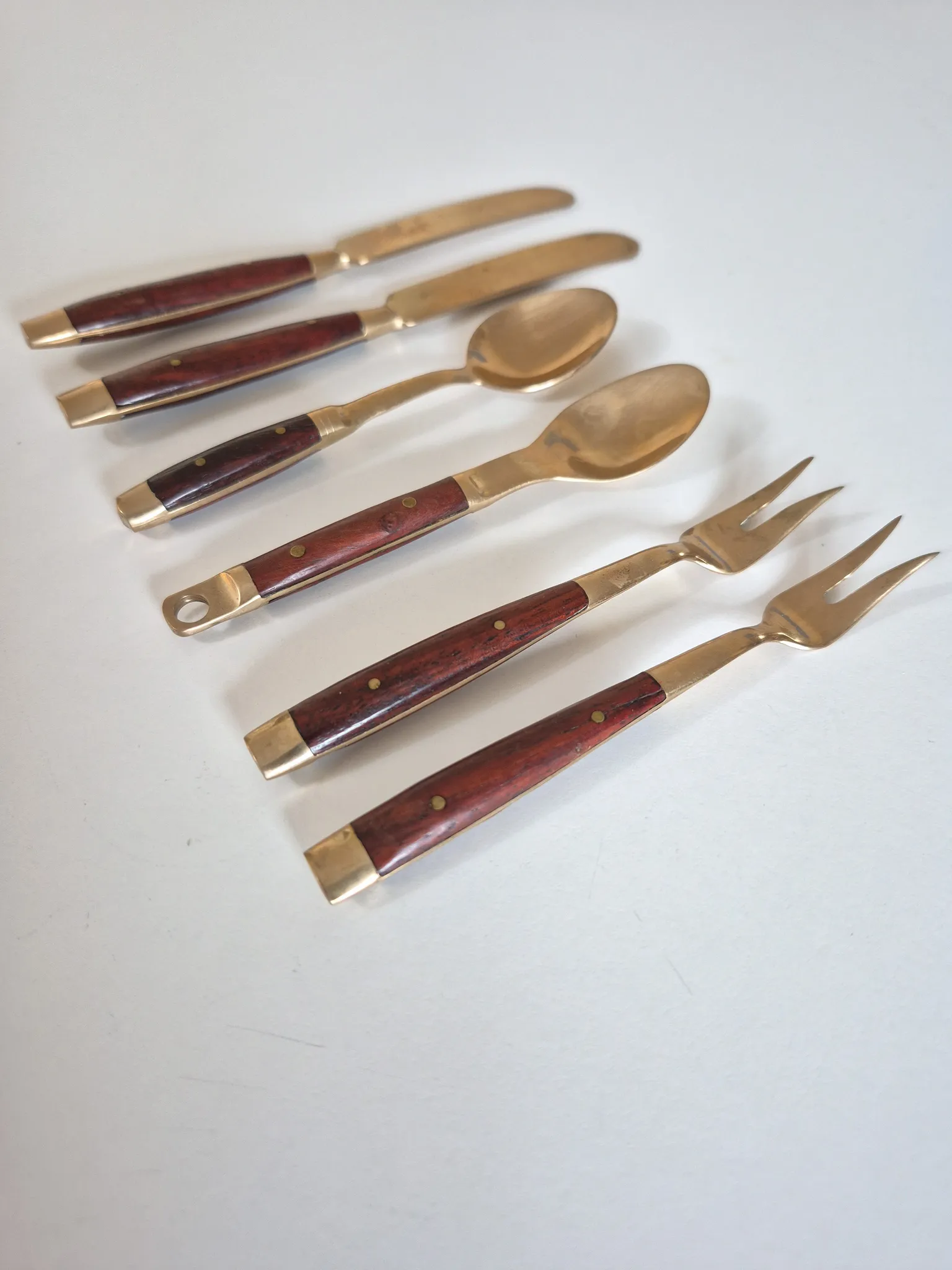 Vintage Rosewood and Gold-Tone Set MINI  photo 1