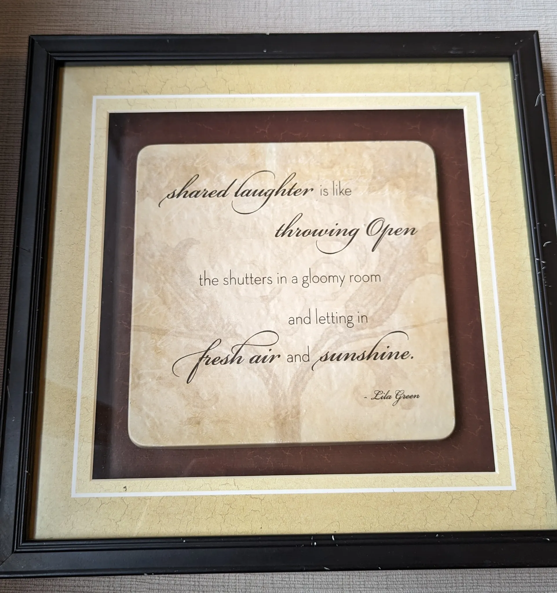 Decorative Home Decor Print in Frame photo 1