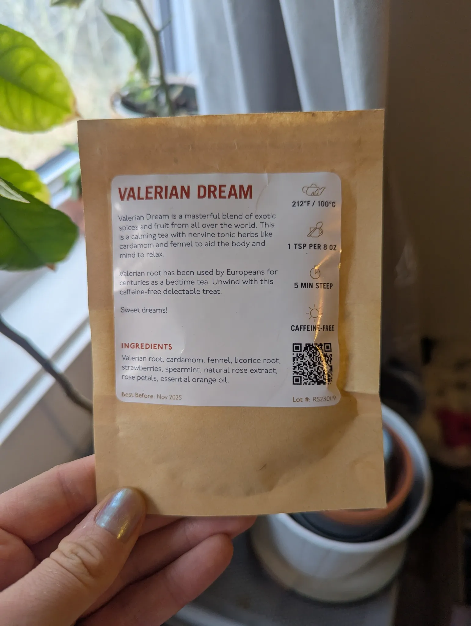Valerian Dream Tea (Pending) photo 1