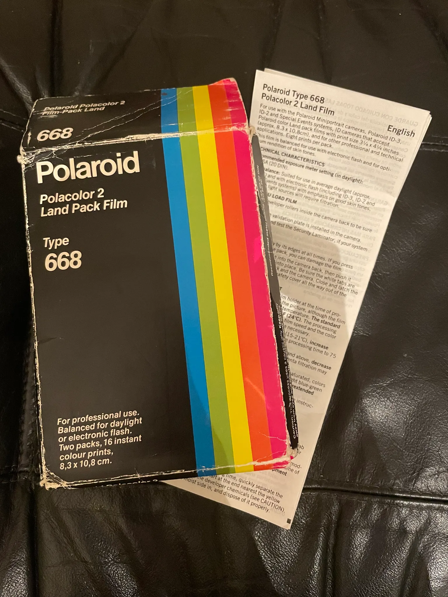 🆓 with trade? OPENED Polarcolor 2 Land Pack Film 688 photo 1