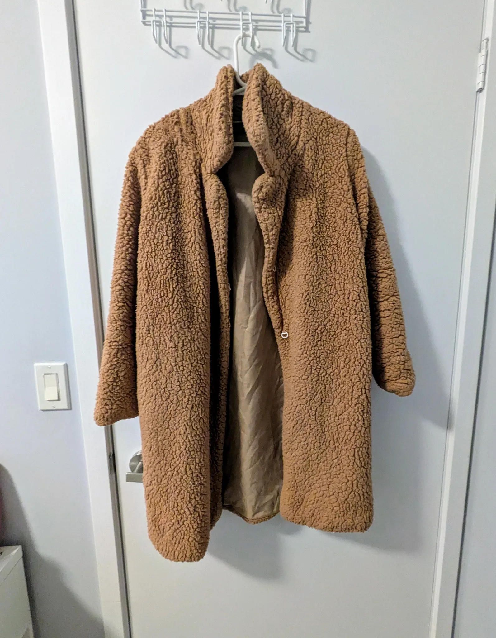 Teddy Coat - Size S photo 1