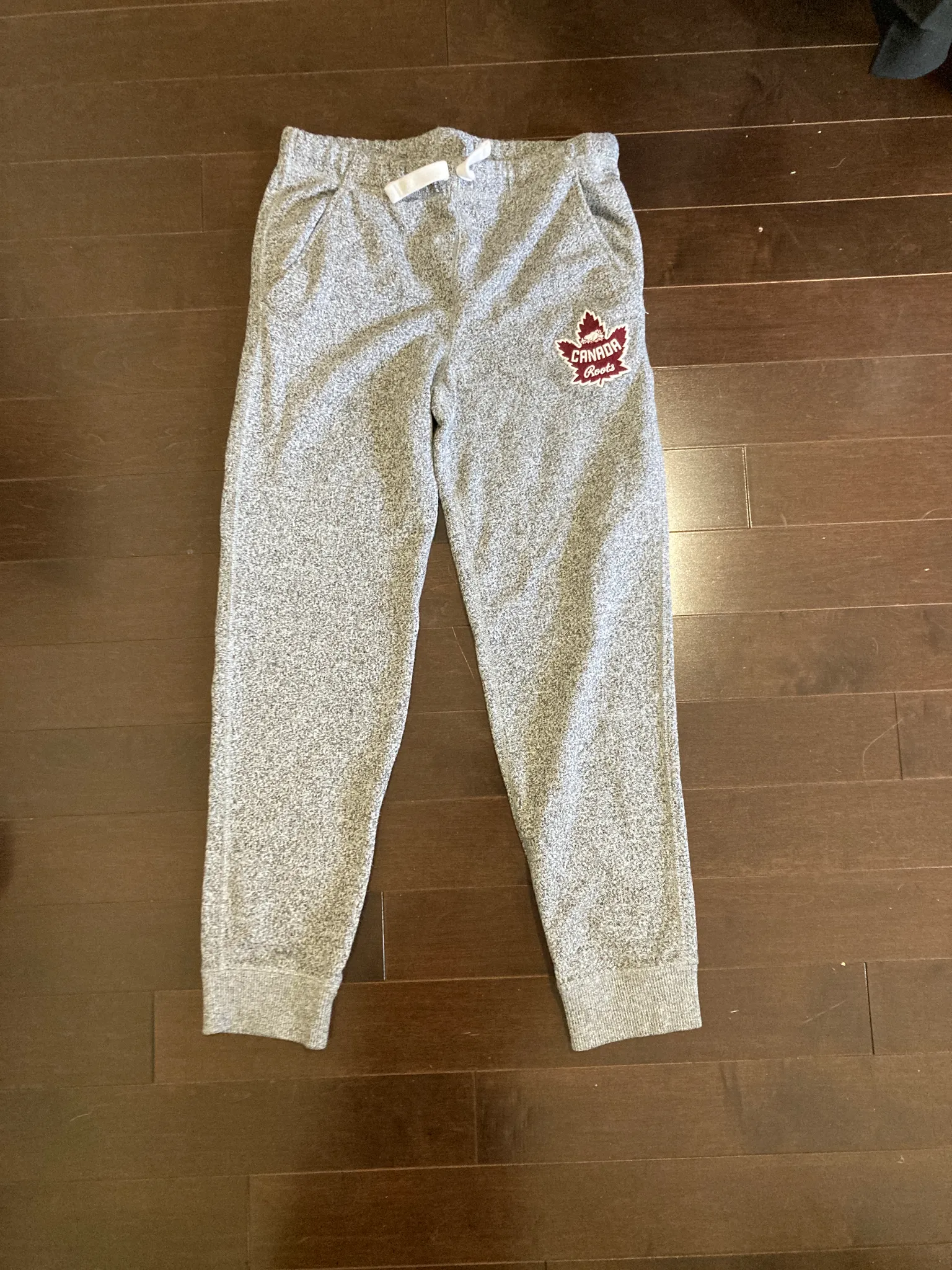 Girls Sz 14 roots sweatpants  photo 1
