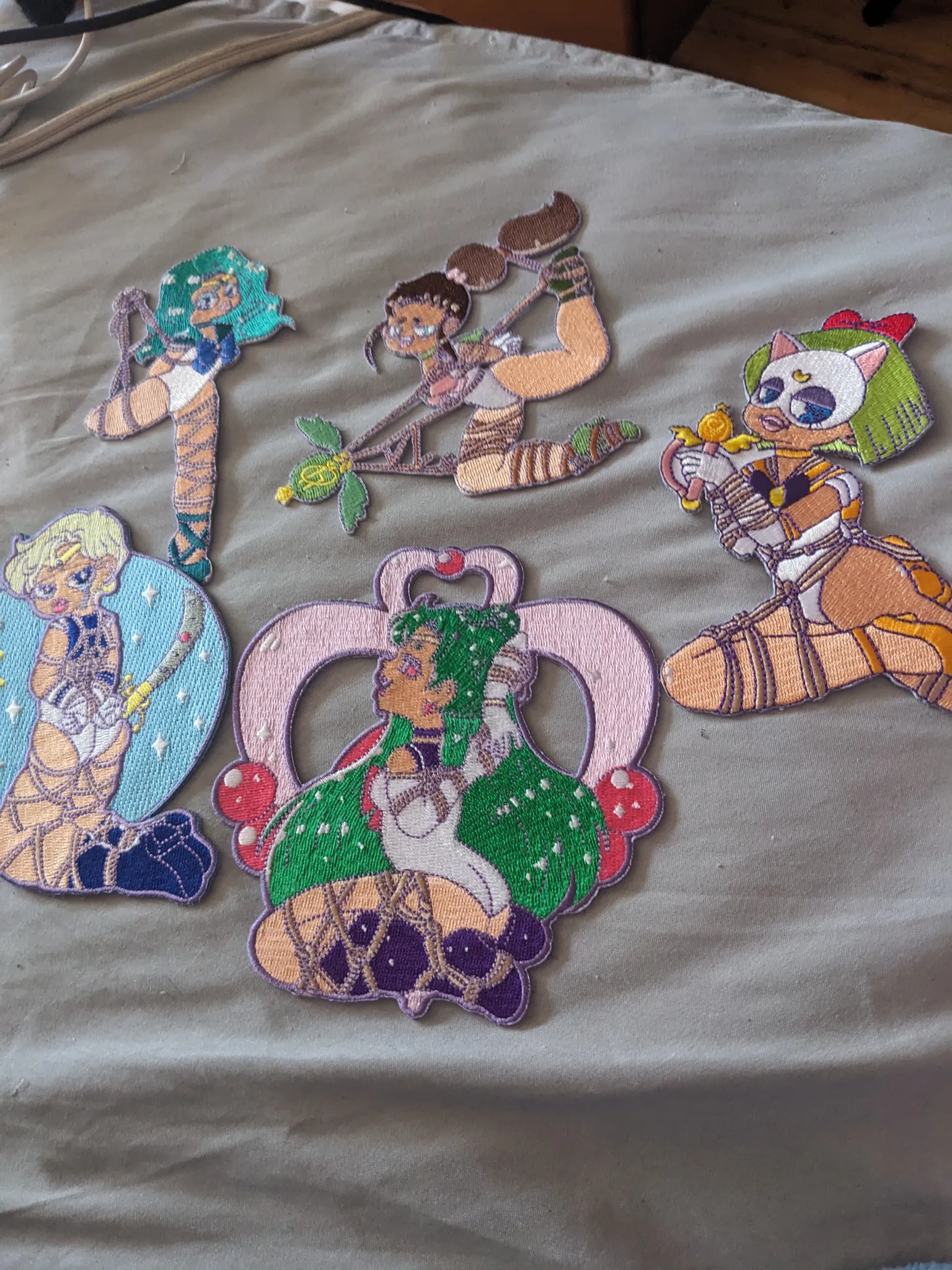 Shibari sailor moon patch photo 1