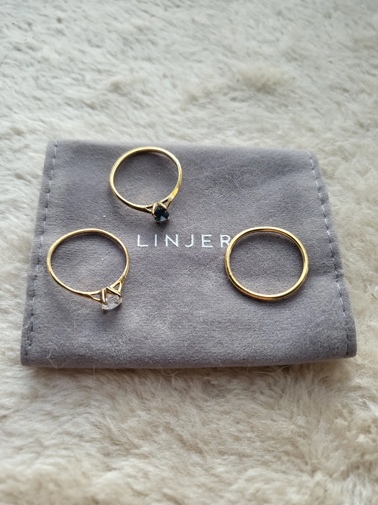 Linjer Topaz rings size 8  photo 1