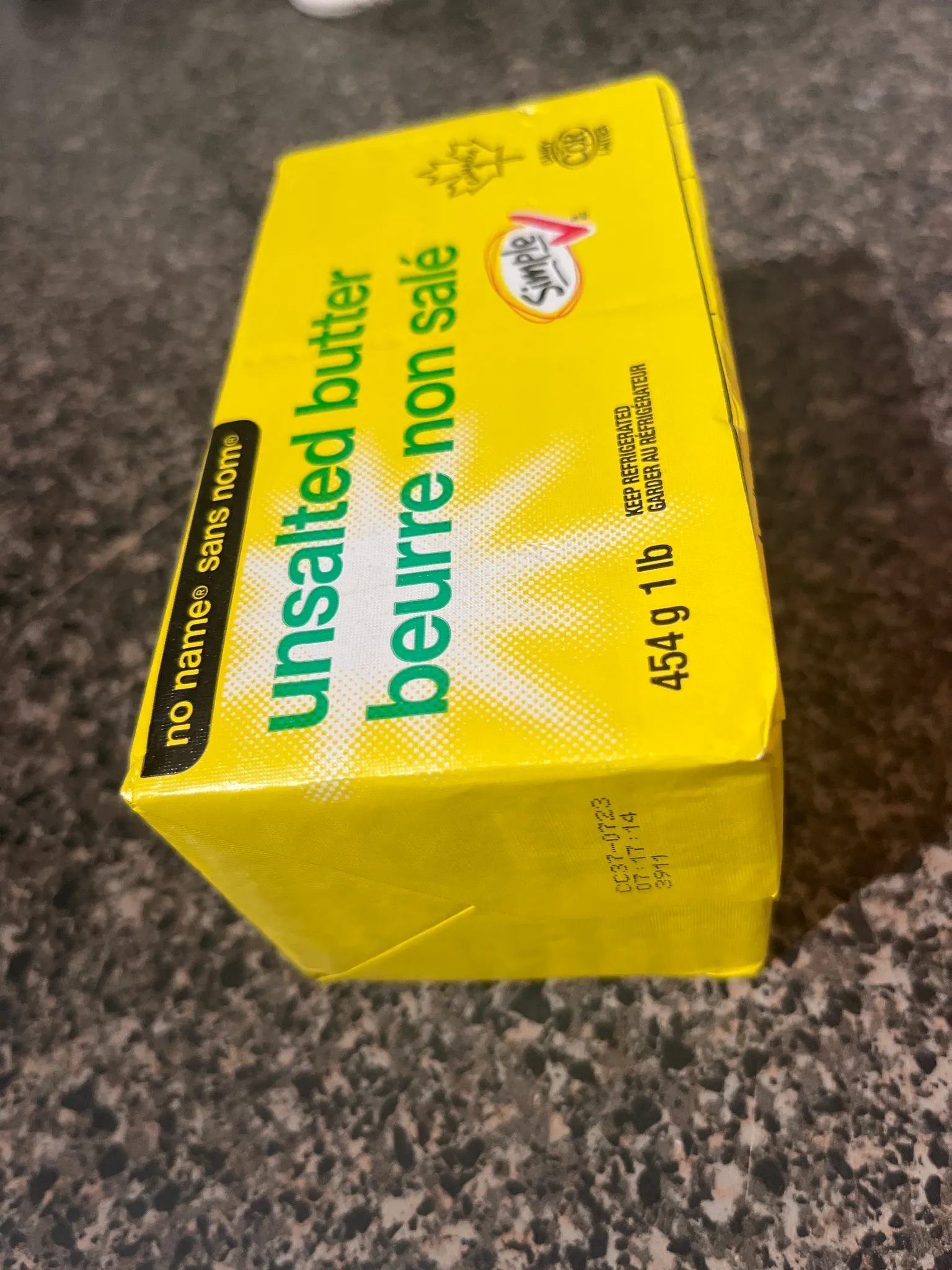 New unsalted no name butter photo 1
