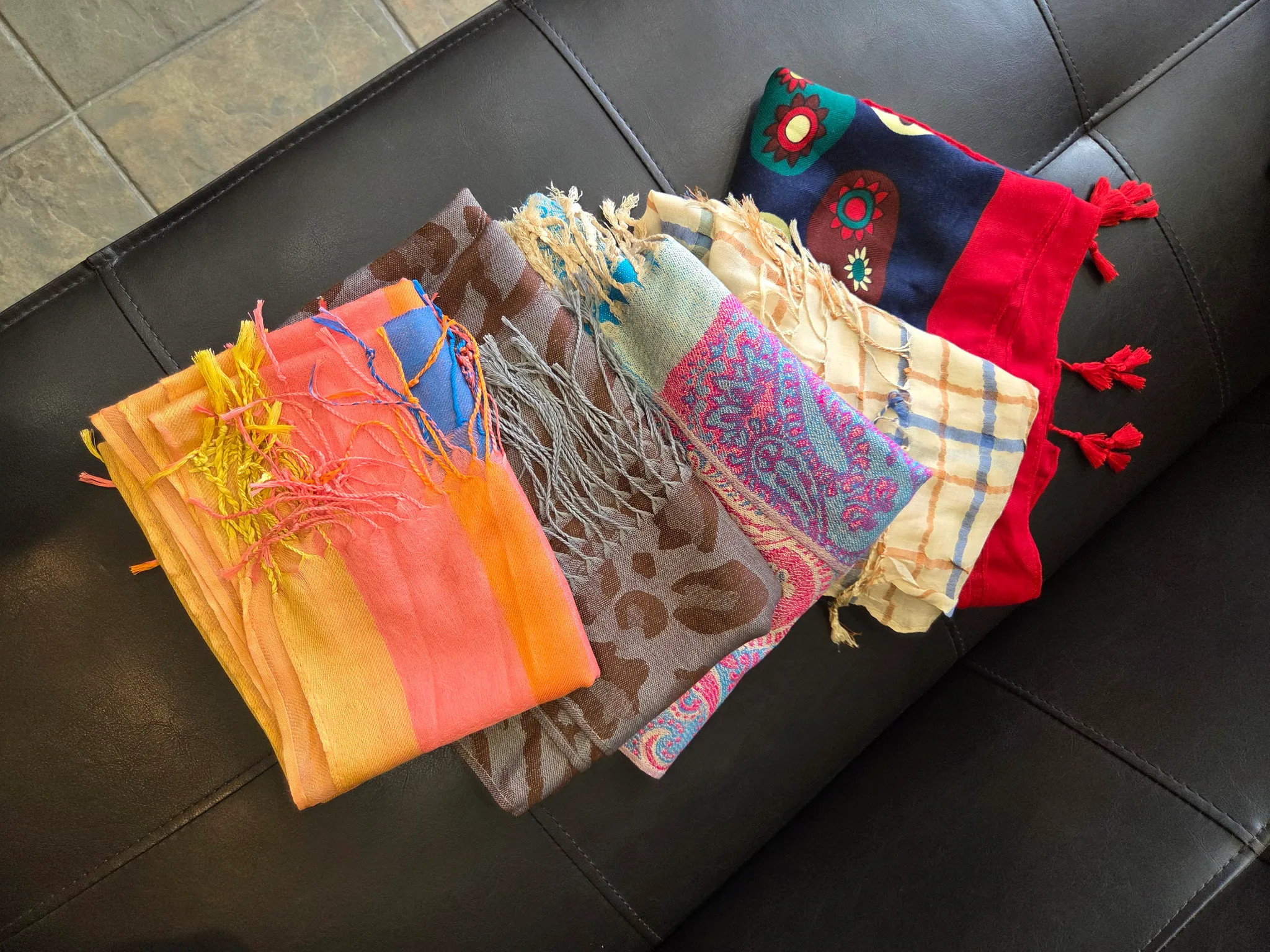5 big scarves  photo 1