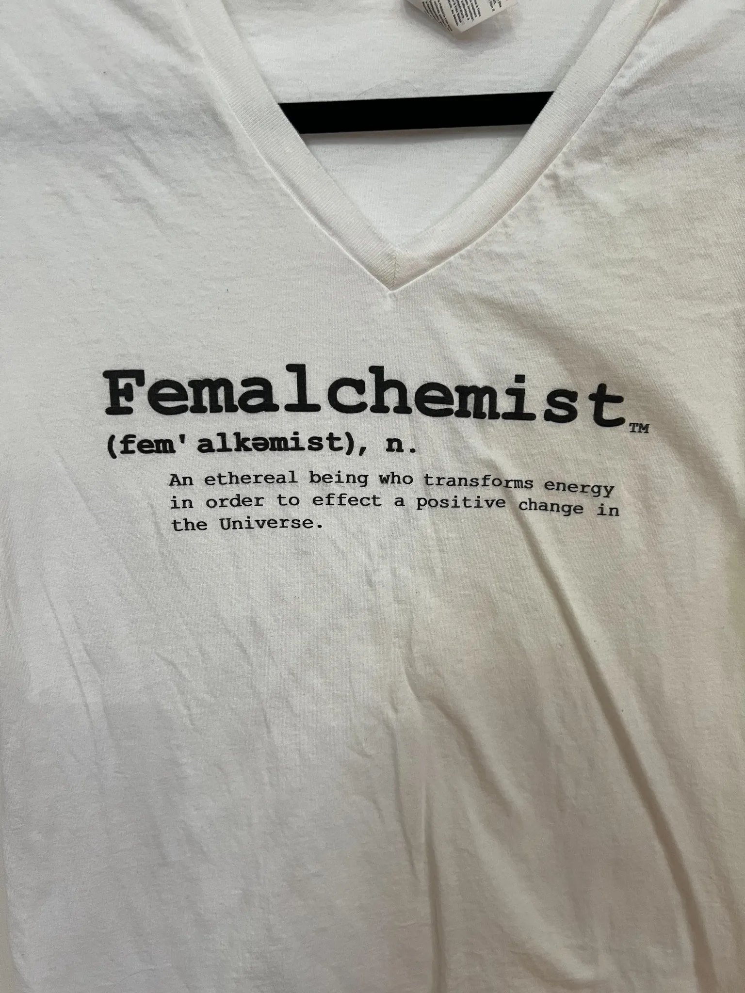 Femalchemist T-Shirt, Medium, 100% Cotton, New photo 1