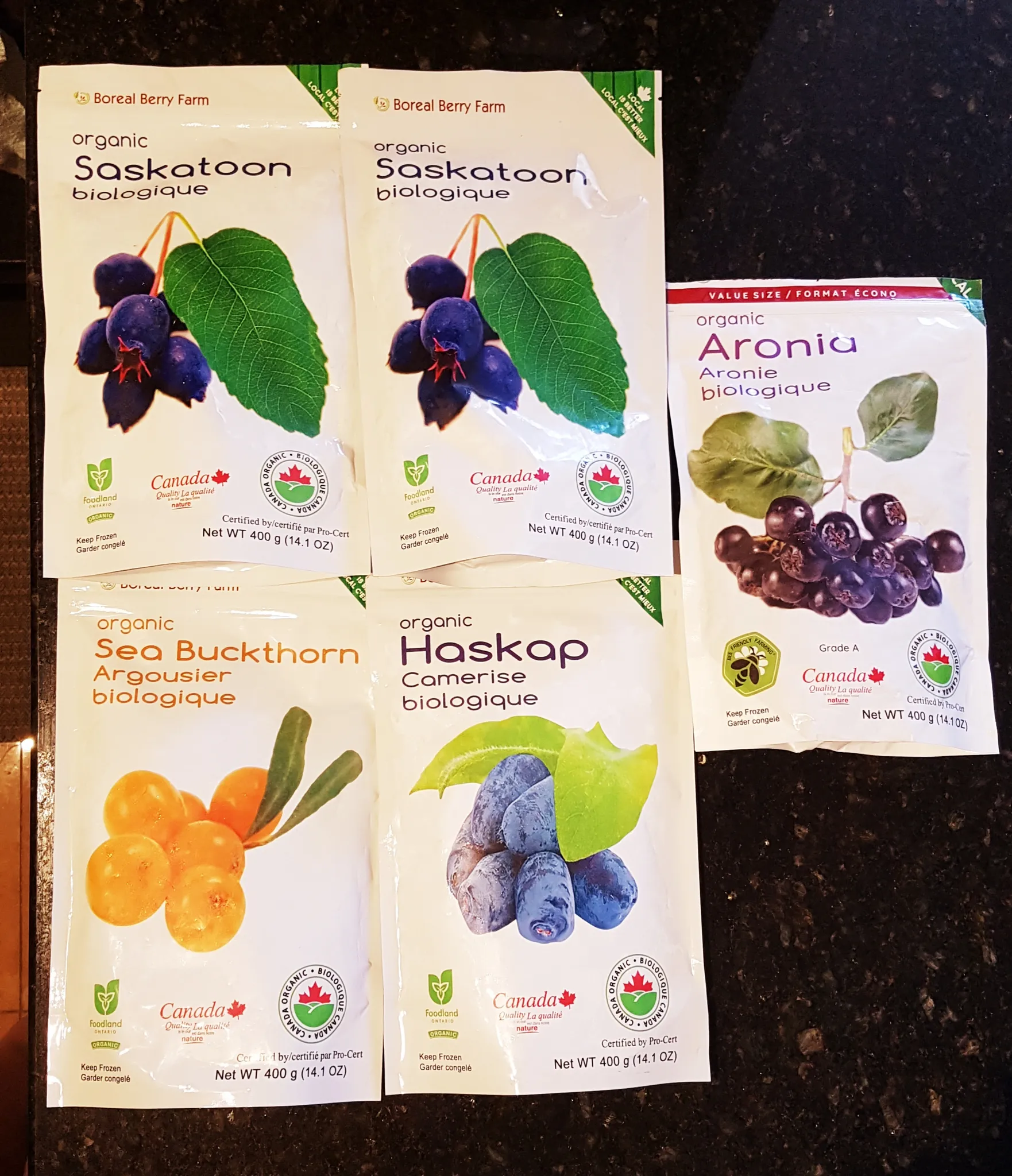 Exotic Frozen Organic Canadian Berries photo 1