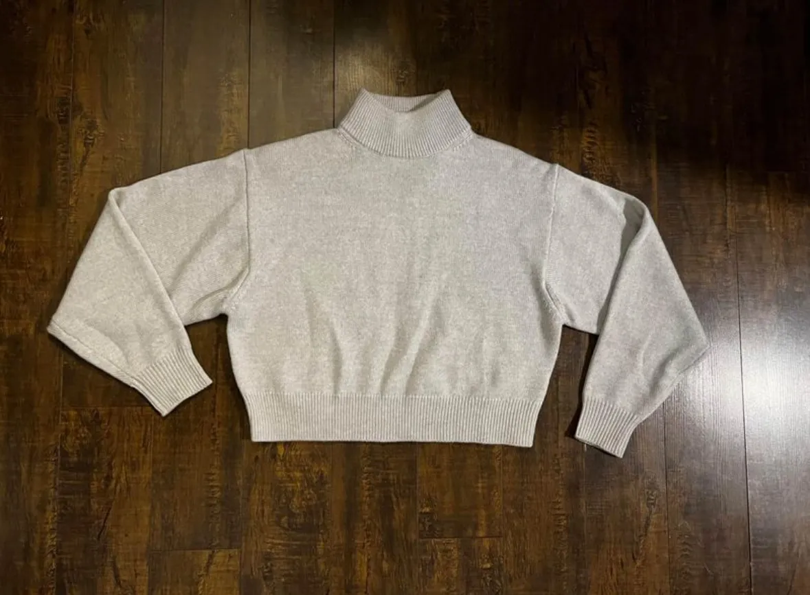 Wilfred Free / Cropped Wool Sweater / XS photo 1
