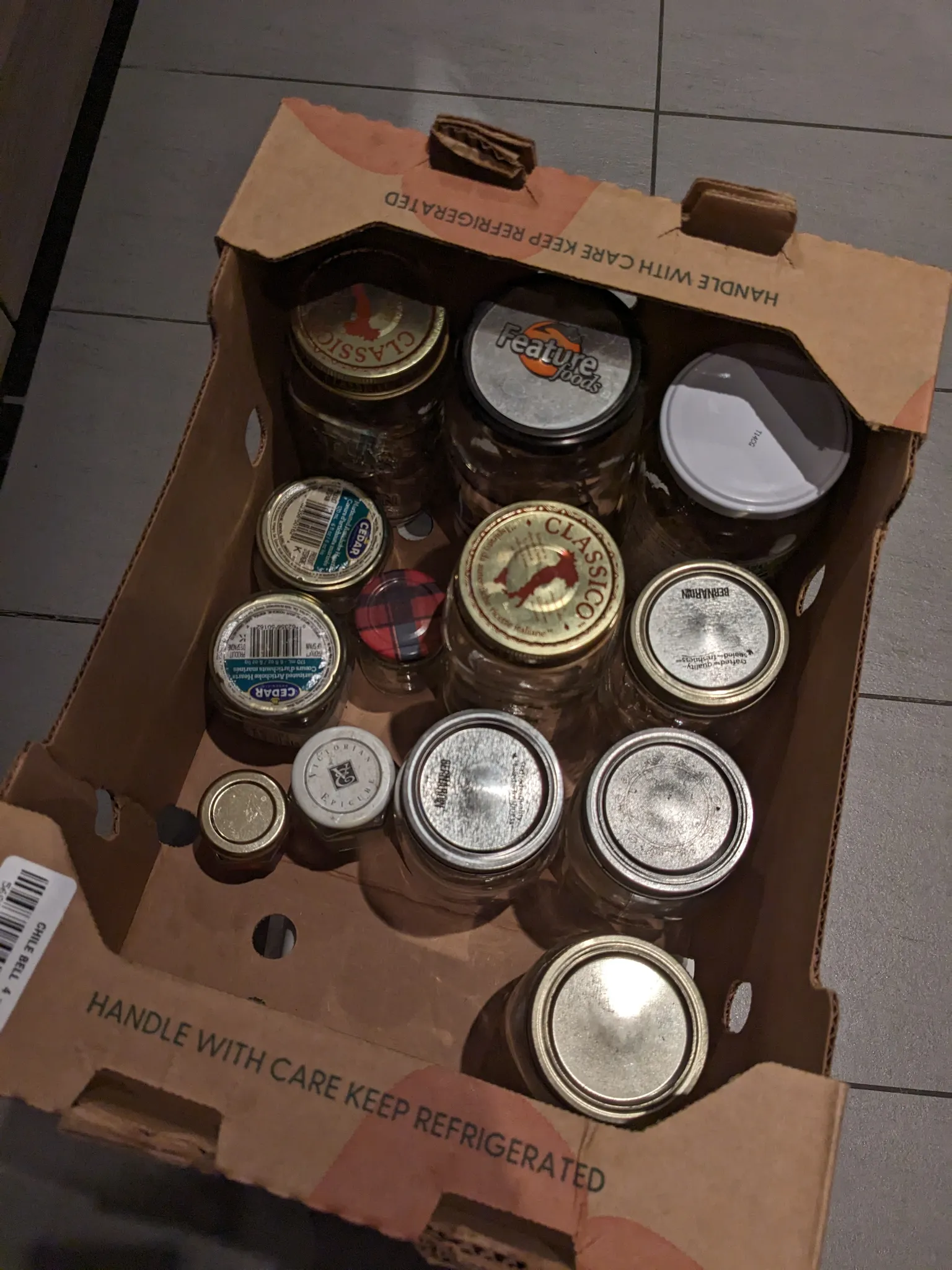 Assorted Clear Jars  photo 1