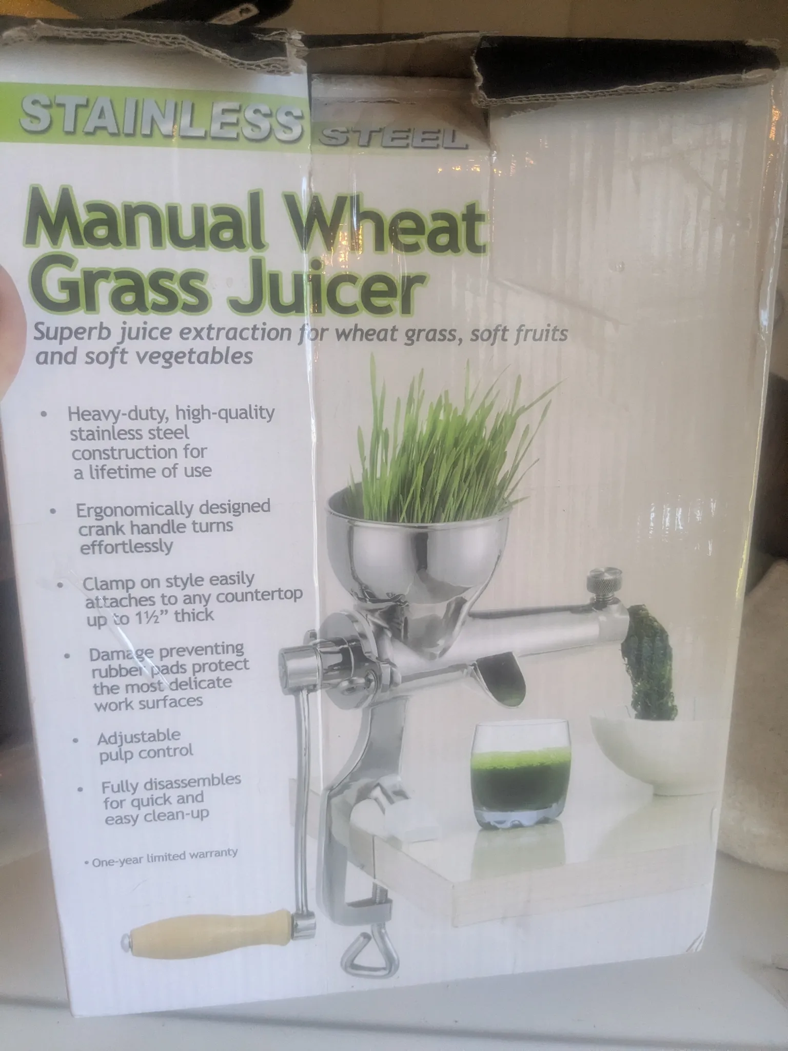 Wheatgrass juicer  photo 1