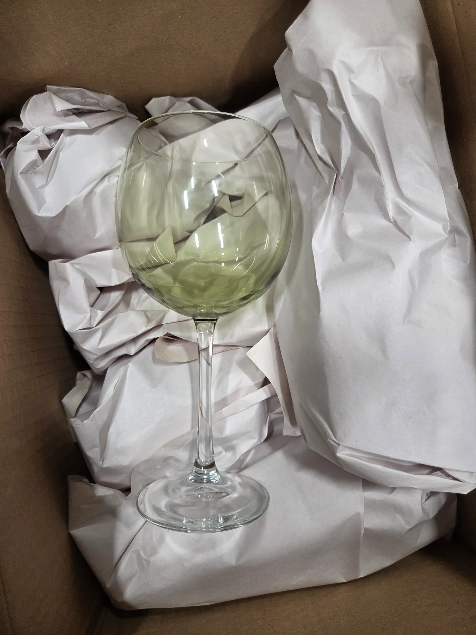10 green wine glasses  photo 1