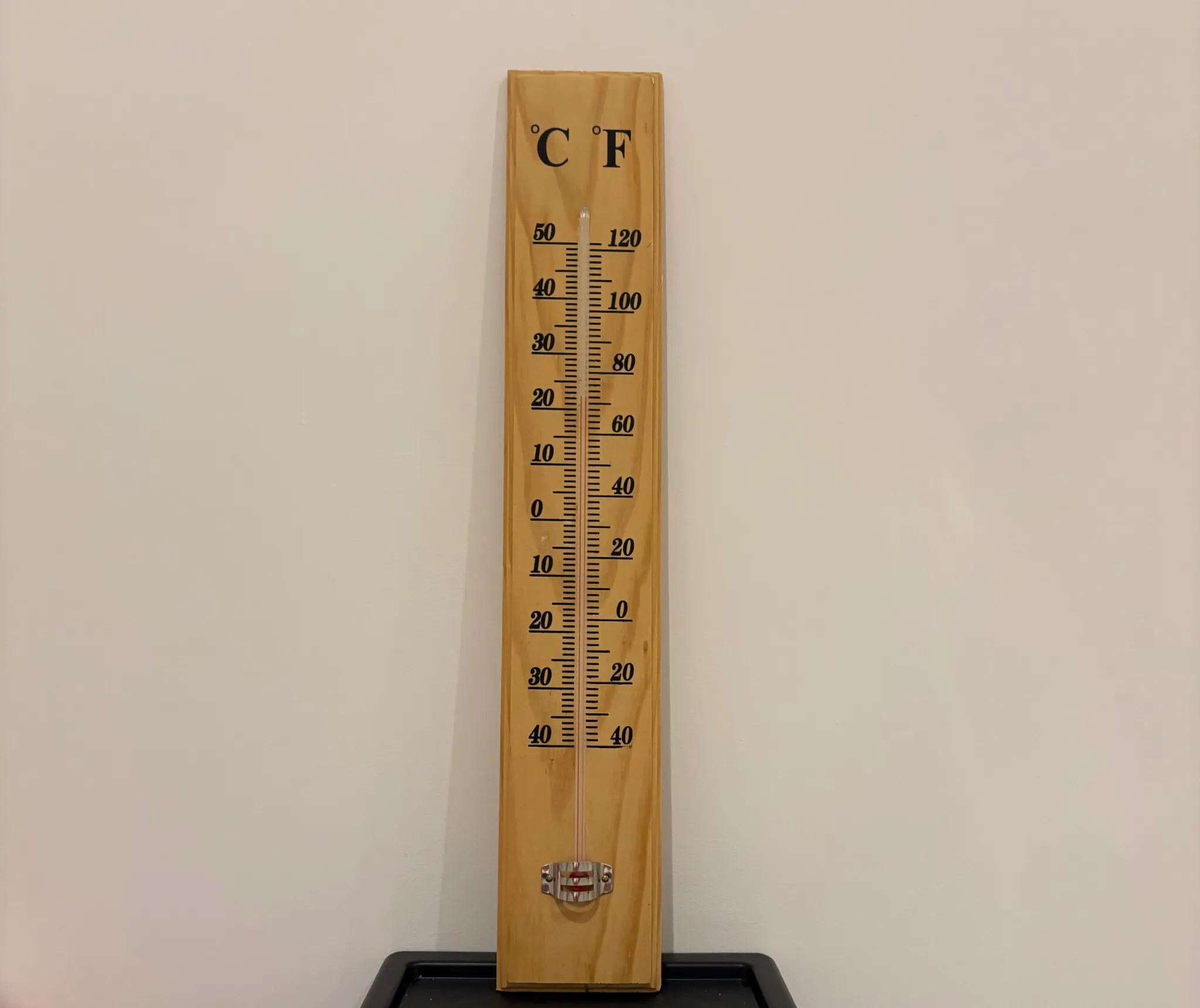Wooden Thermometer photo 1