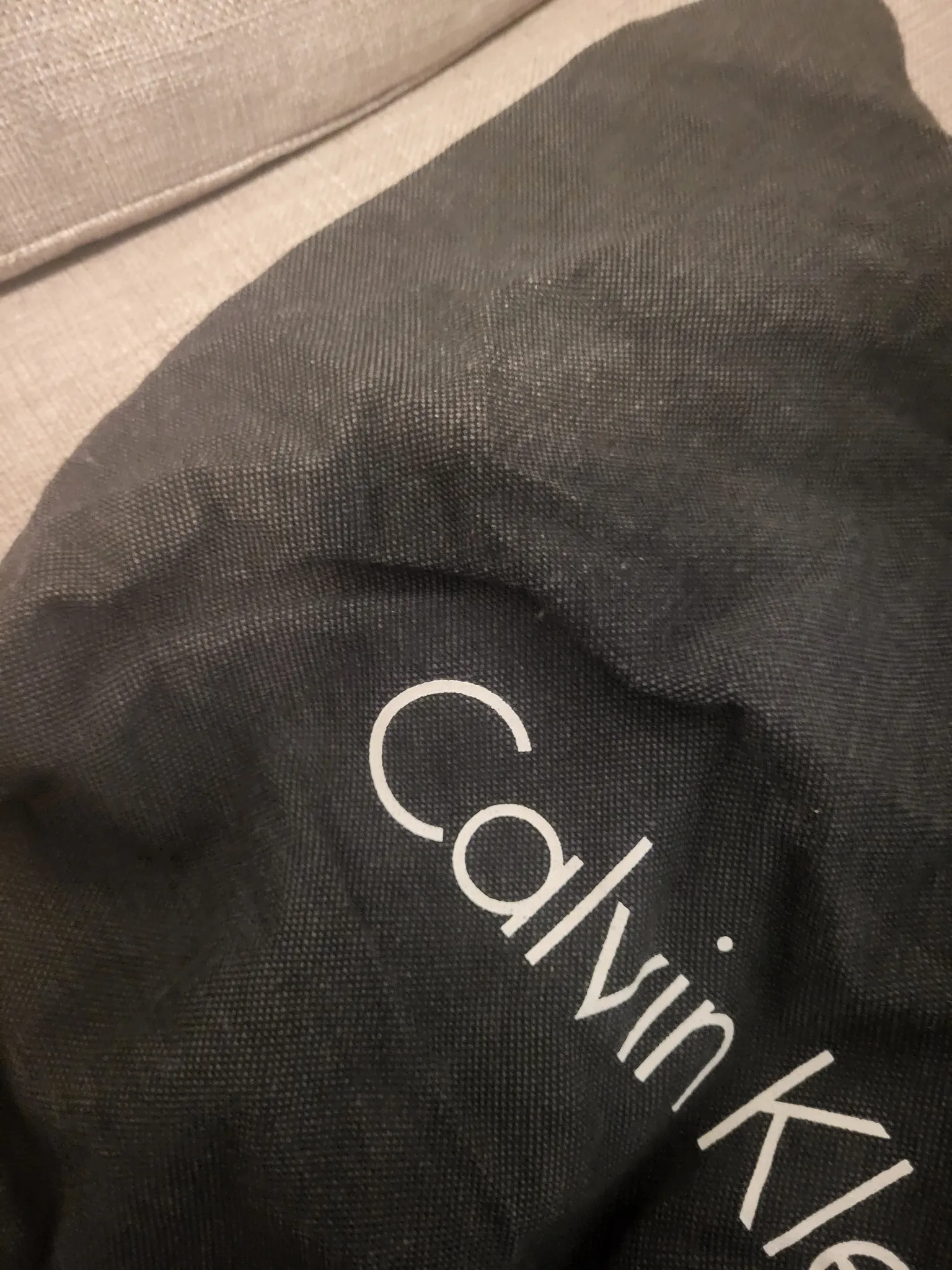 Calvin Klein Canvas Tote Bag photo 1
