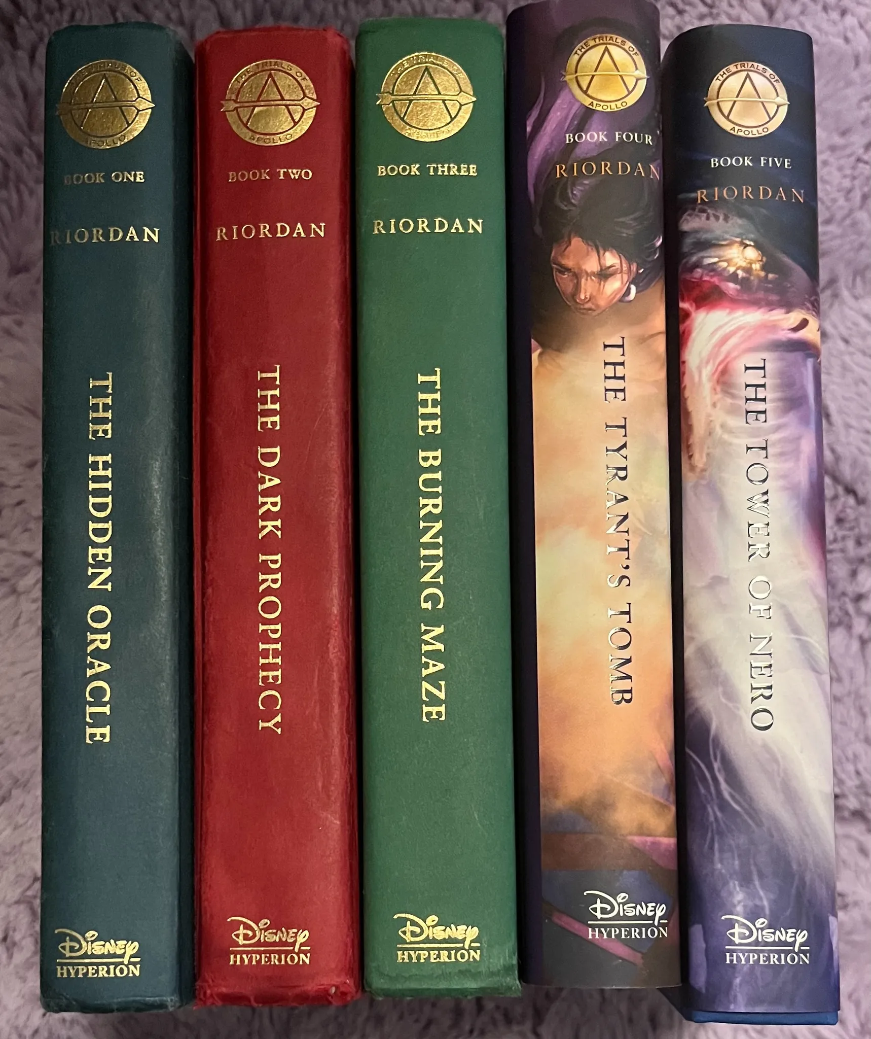 Full the trials of Apollo books by Rick Riordan photo 1