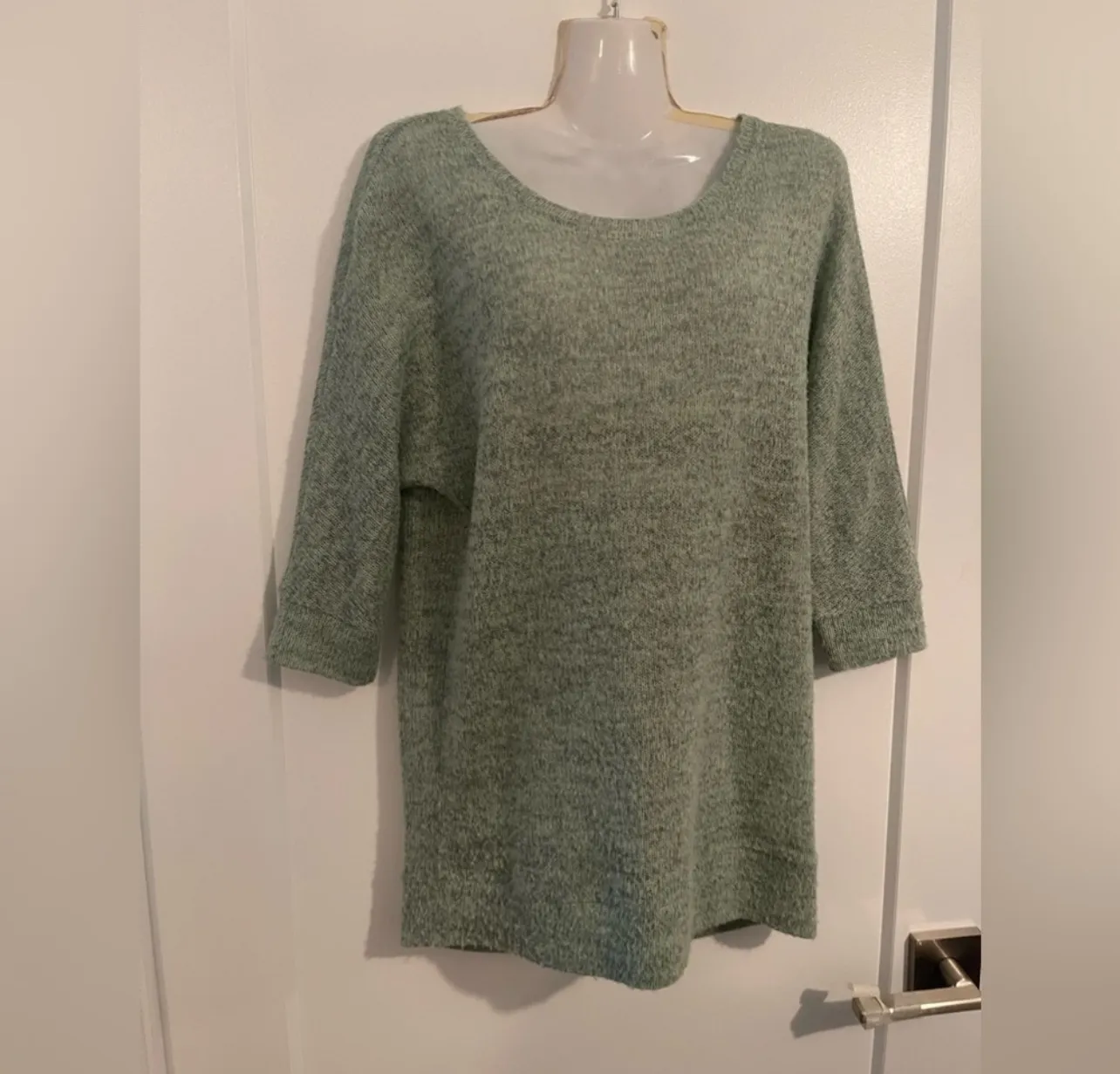 Green Noisy May Sweater - Size M (Approx) photo 1