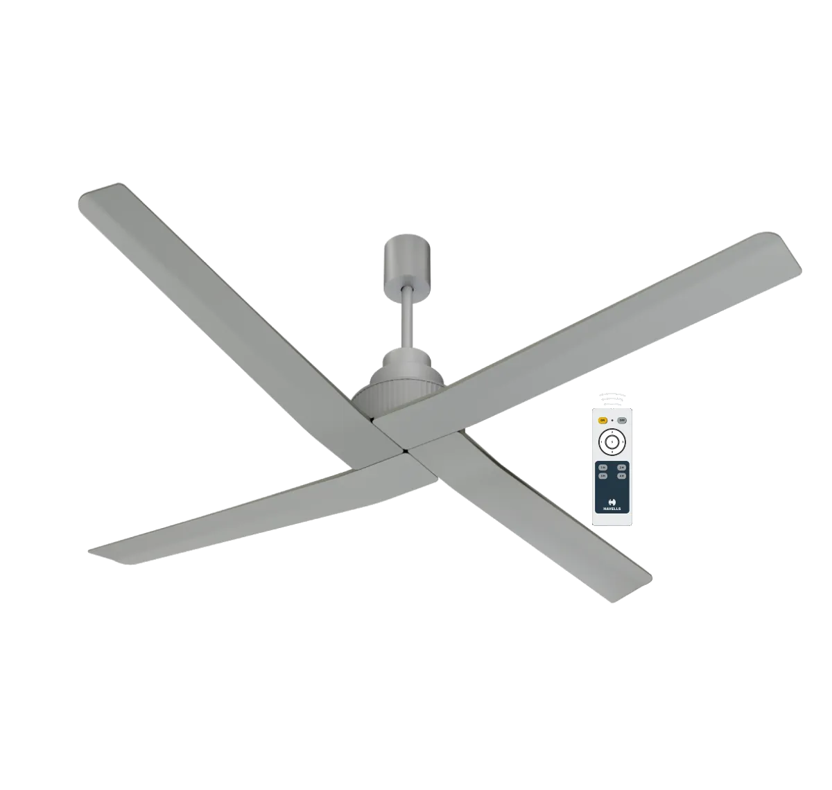 Havells Amaya Silver Ash Ceiling Fan - Efficient BLDC Technology photo 1