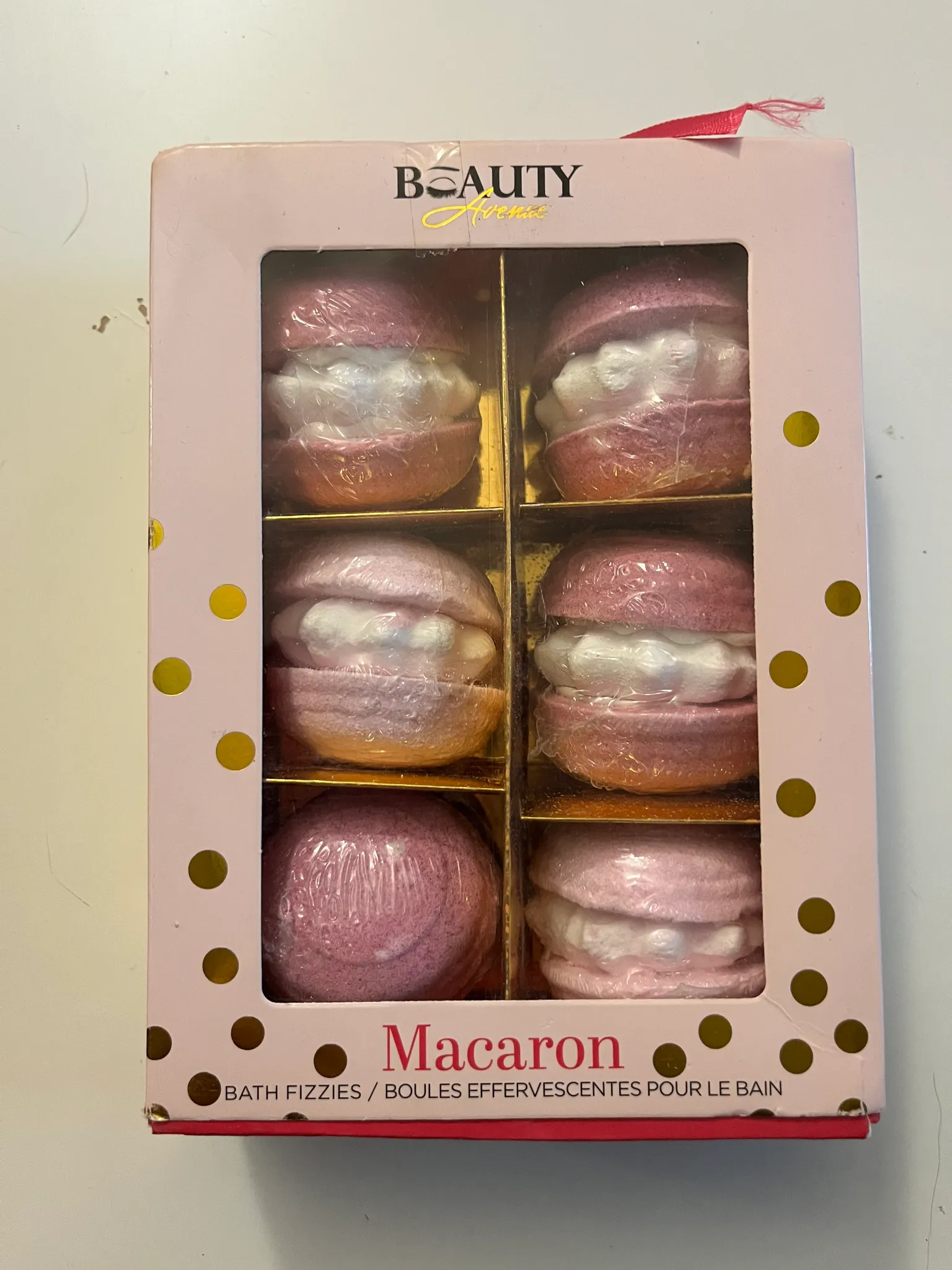Macaron Bath fizzies set photo 1