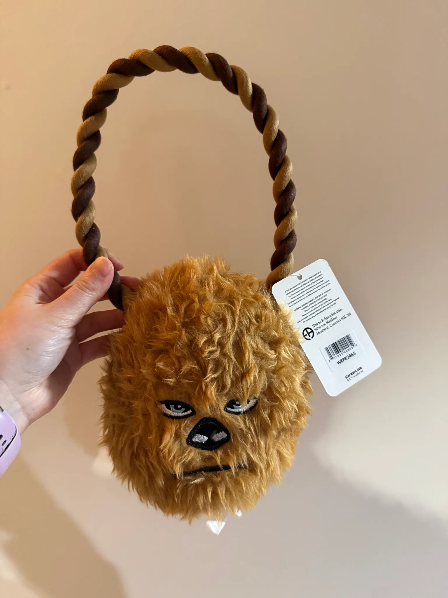 BNWT Starwars dog toy  photo 1