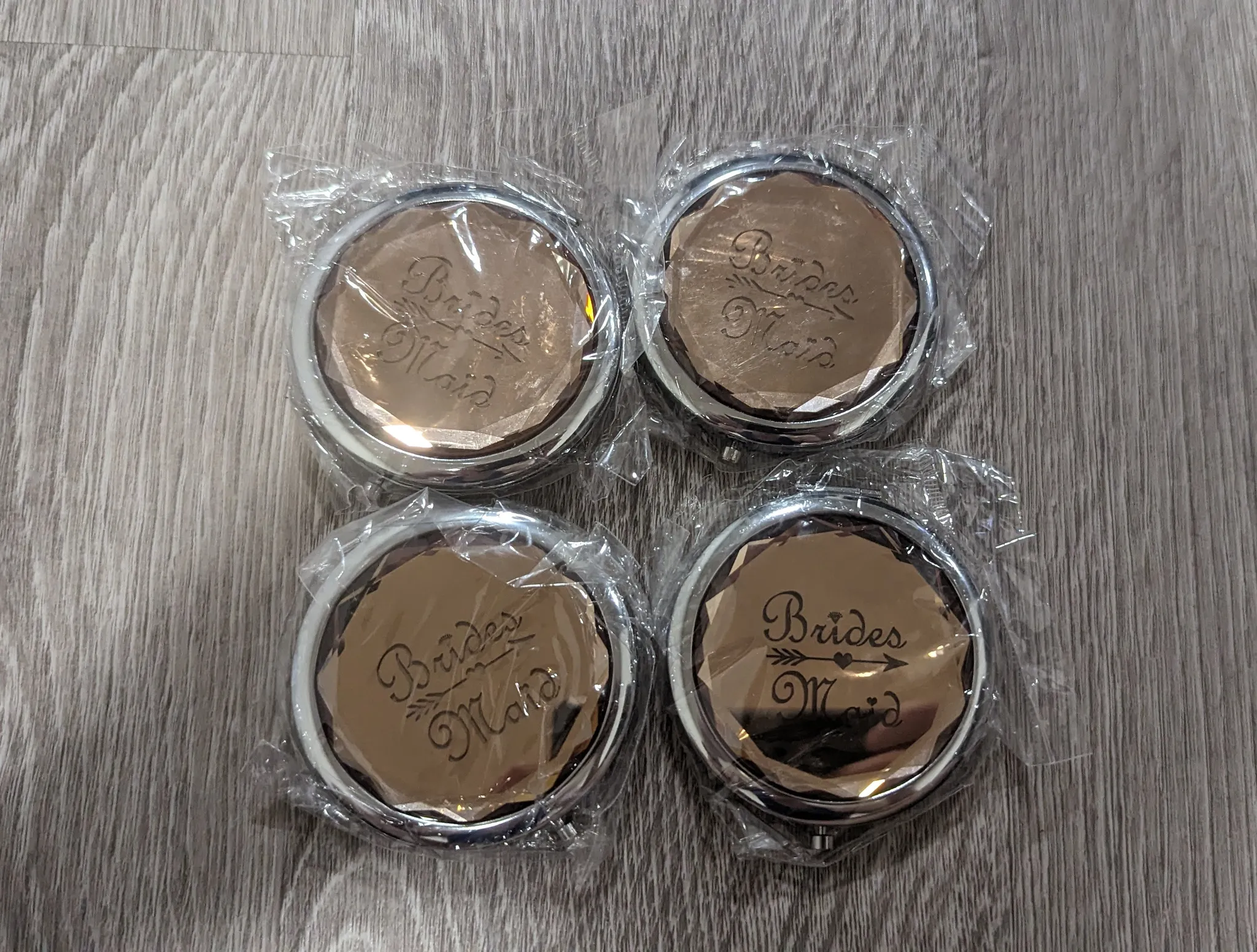 Brand New Bridesmaid Compact Mirrors (4) photo 1