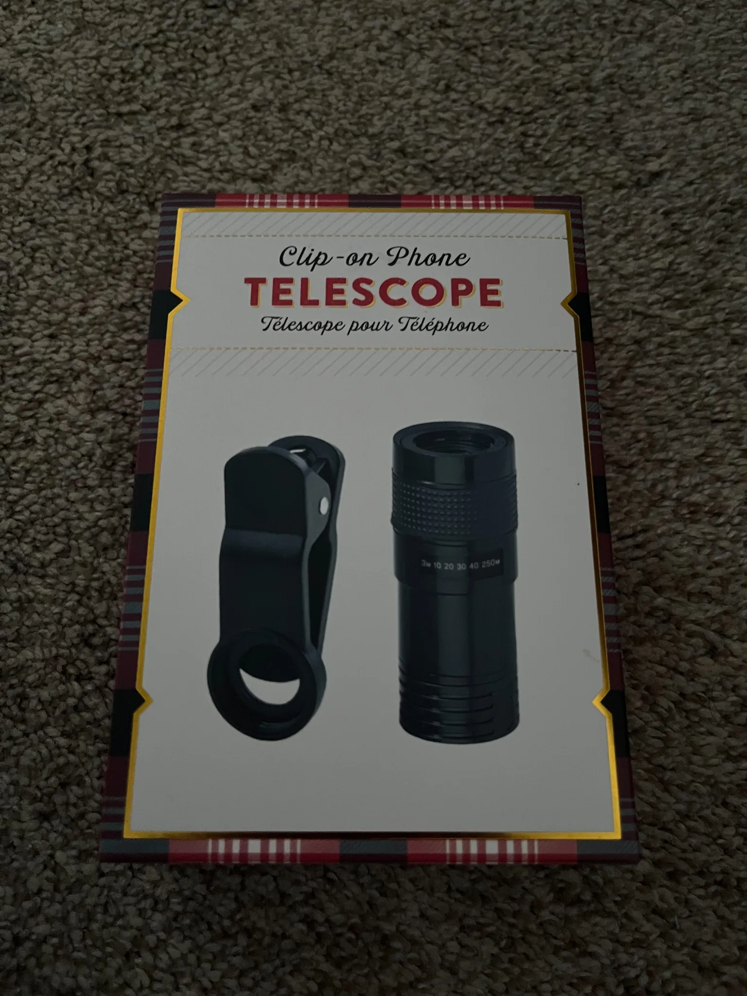 New clip on phone telescope photo 1