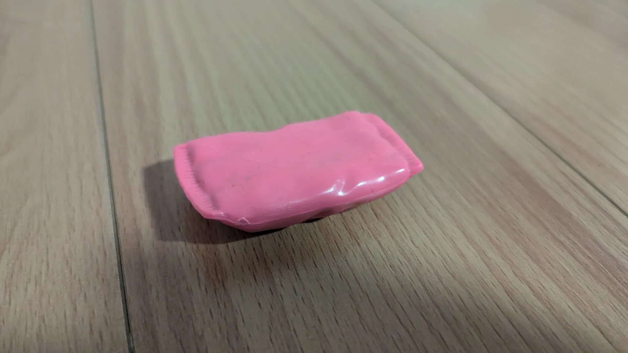 Small Toy Pink Plastic Pillow  photo 1