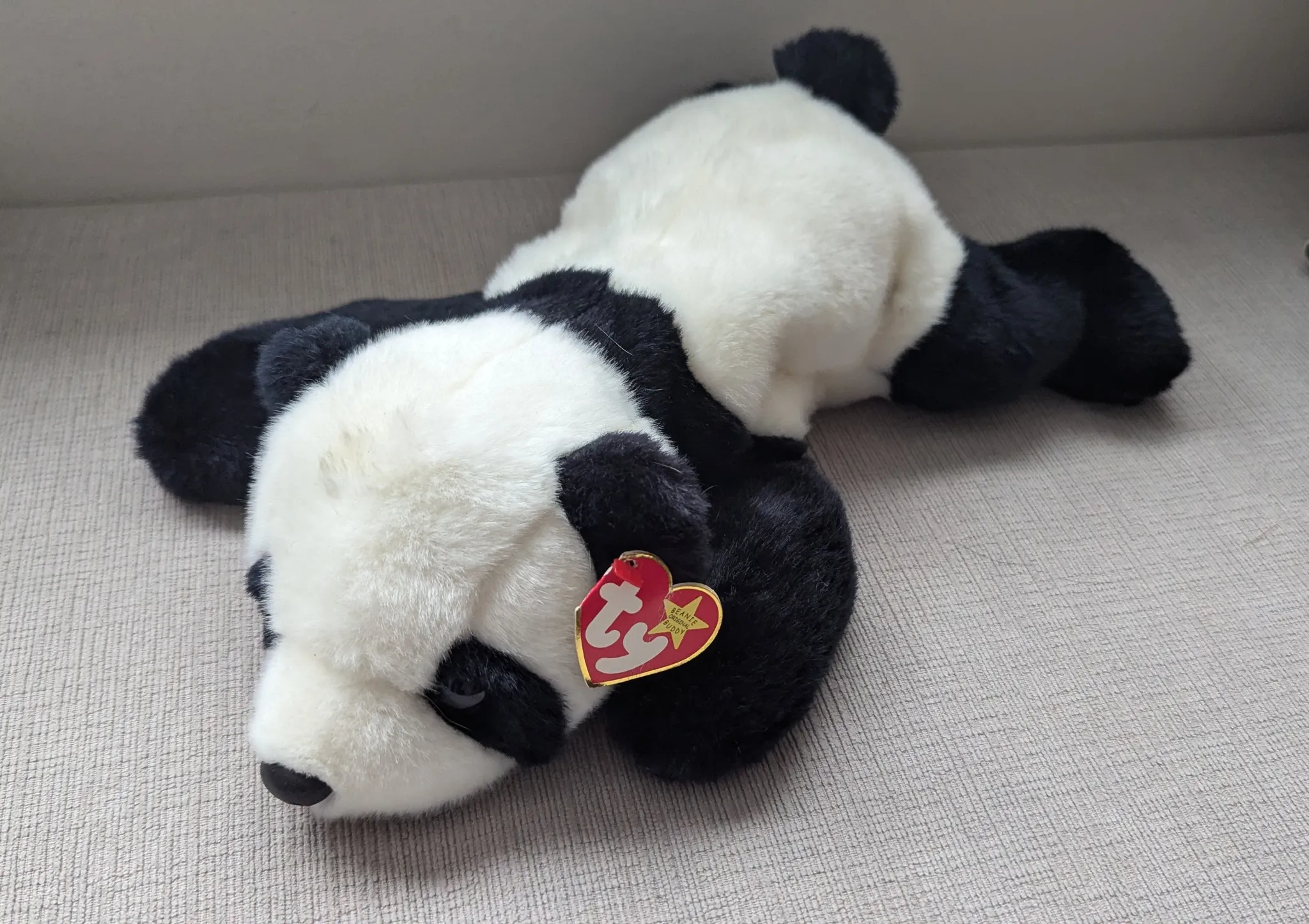 Ty Beanie Baby Panda Plush Toy photo 1