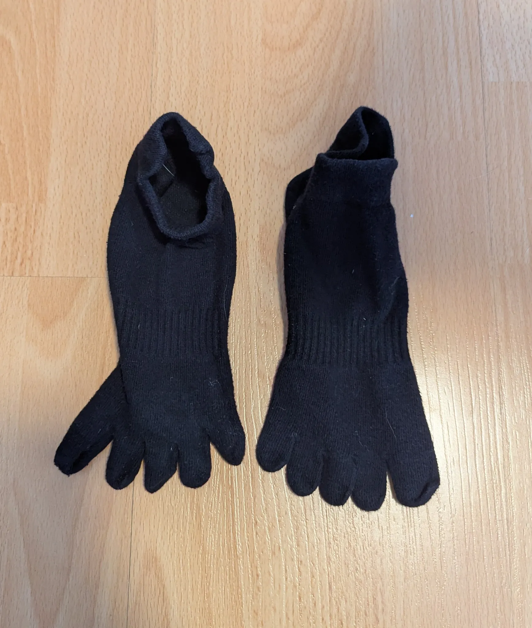 Black Toe Socks  photo 1