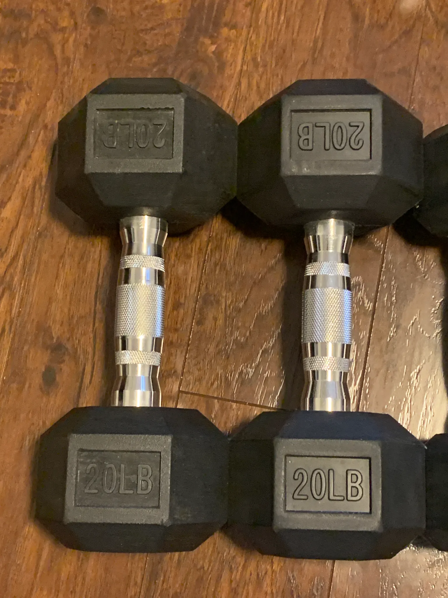 Dumbbells and kettlebell photo 1