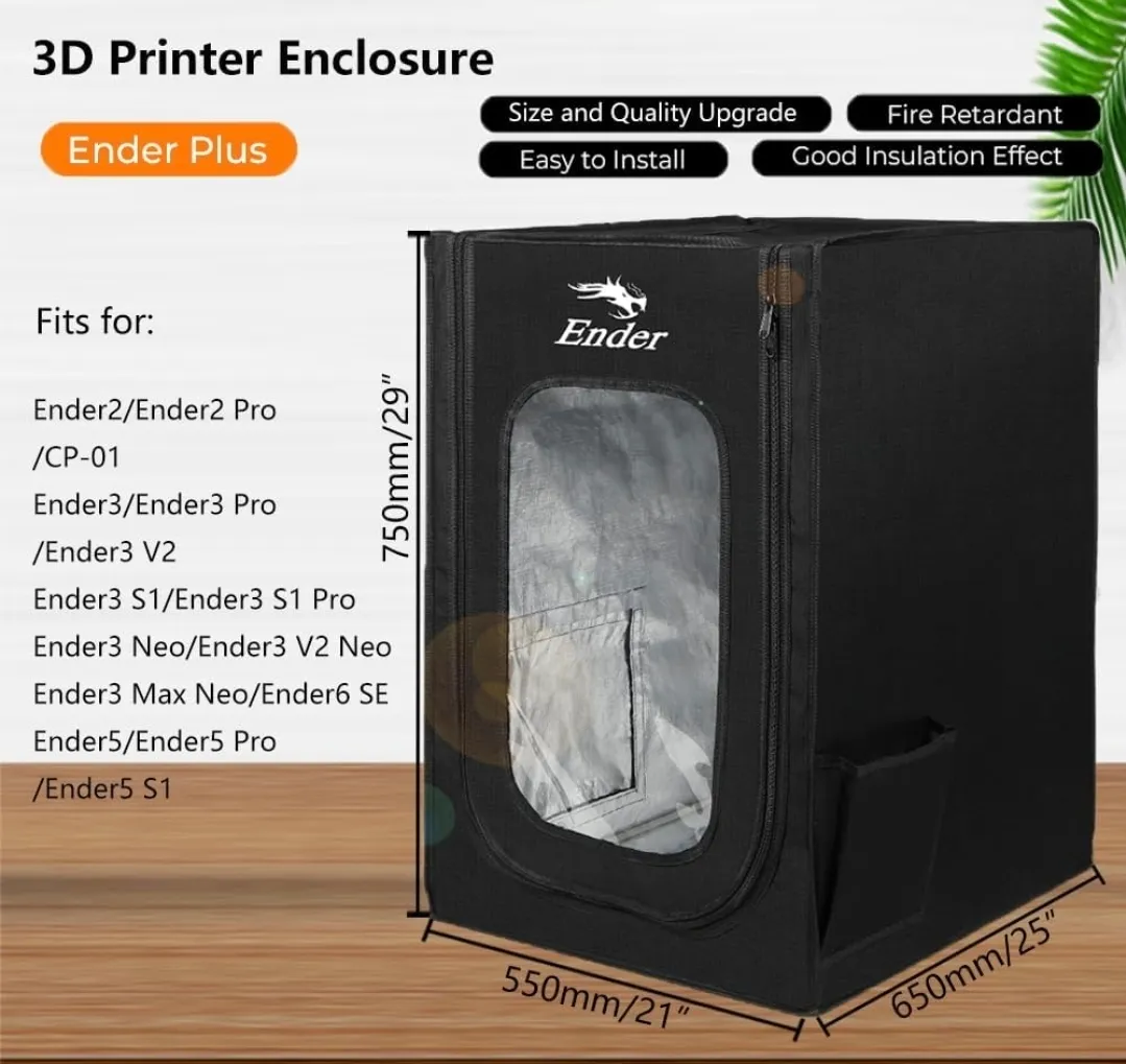 Creality Ender 3D Printer Enclosure  photo 1