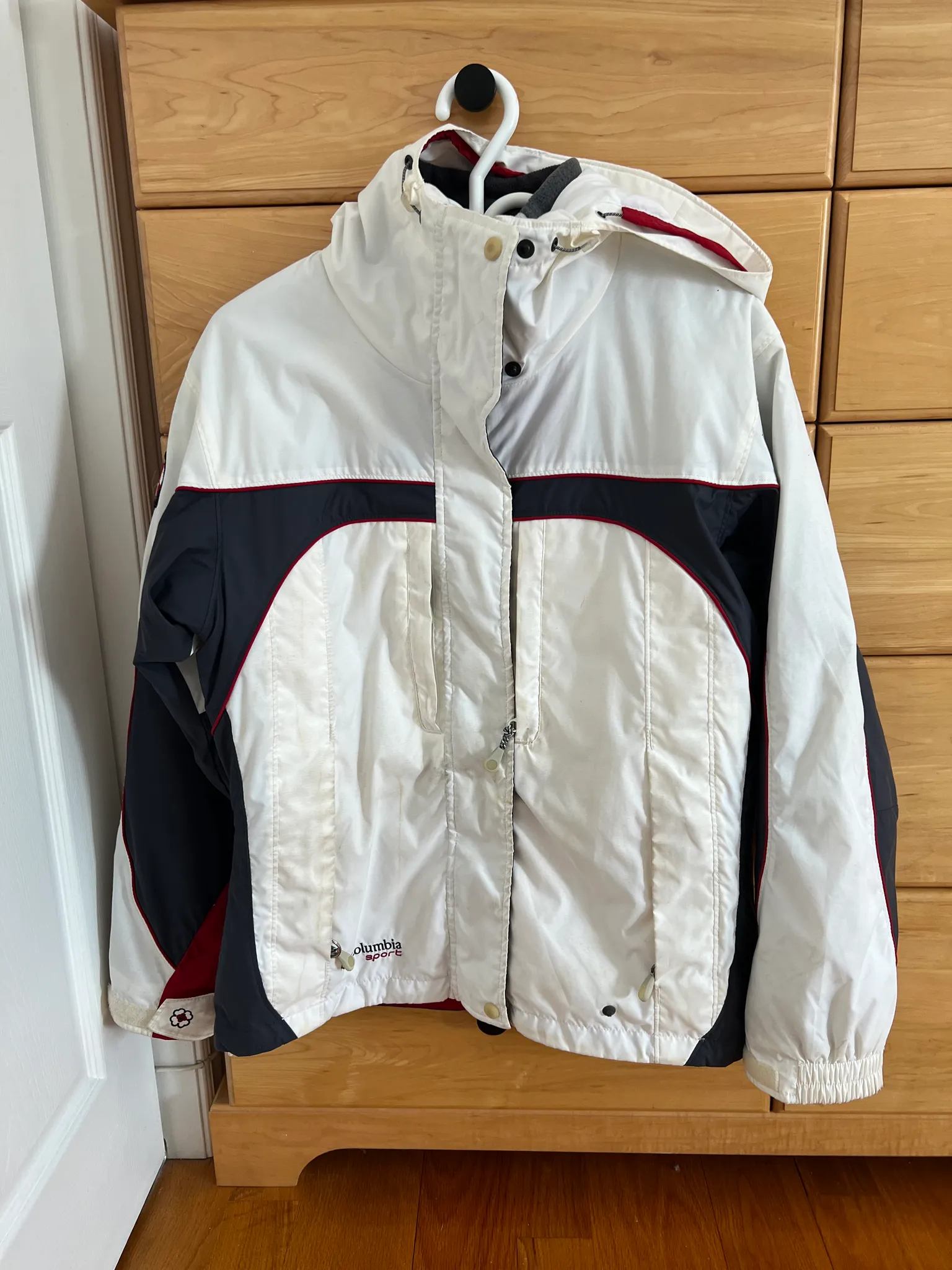 Columbia Winter Coat with Removable Fleece Lining, Women’s M photo 1