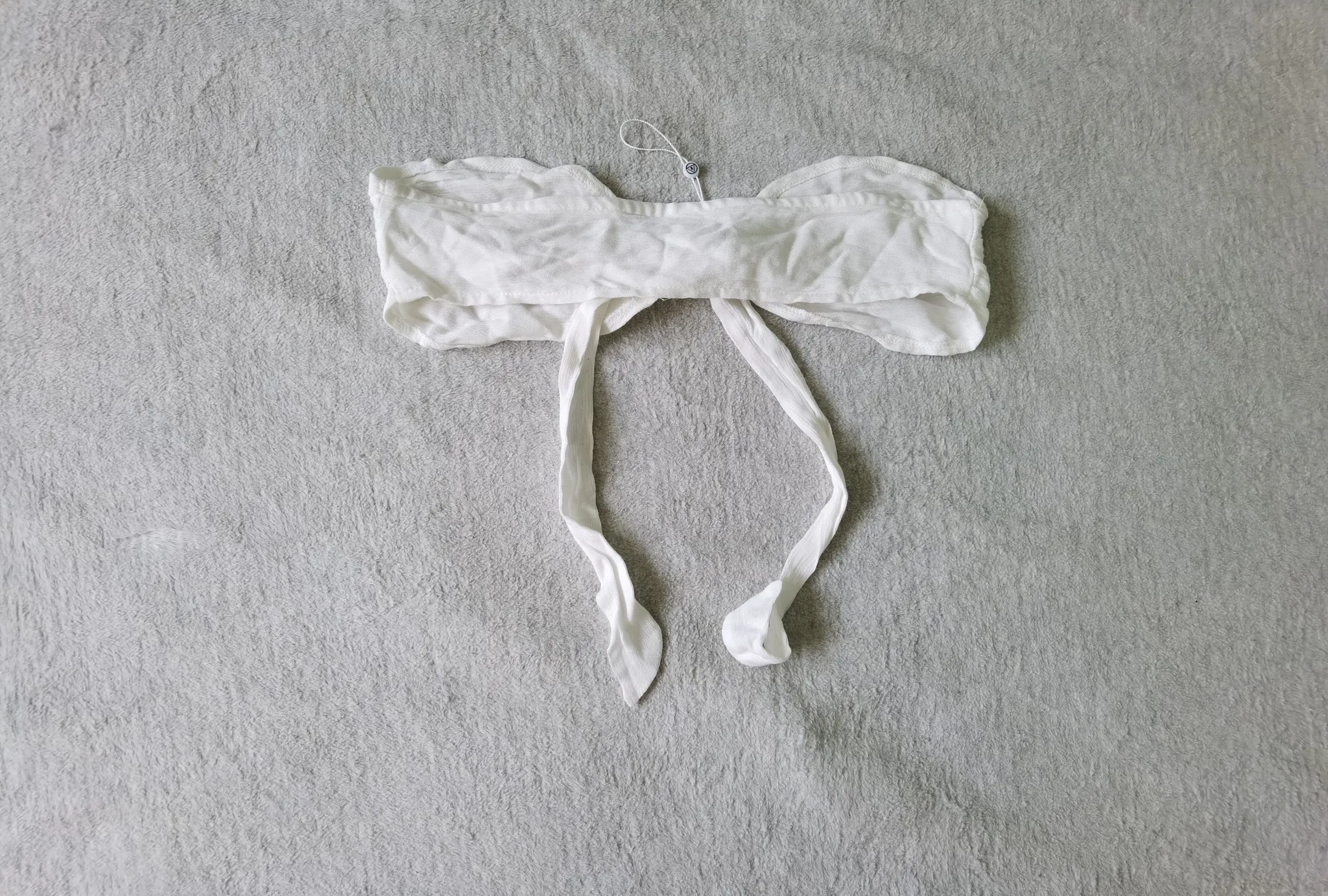 *nwot* MISSGUIDED 'Cheesecloth' Beach Bandeau photo 1