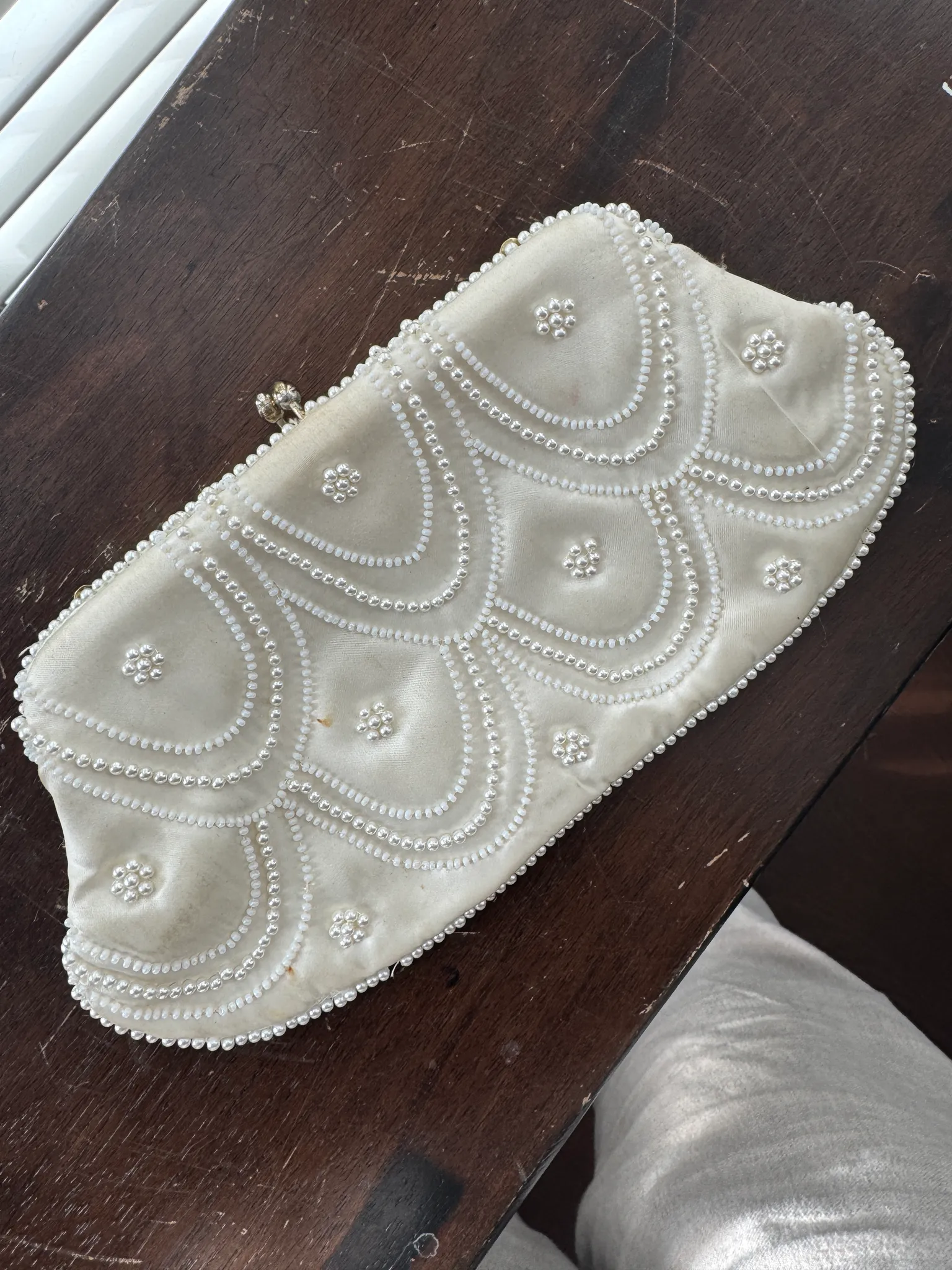  Vintage Beaded Clutch Purse photo 1