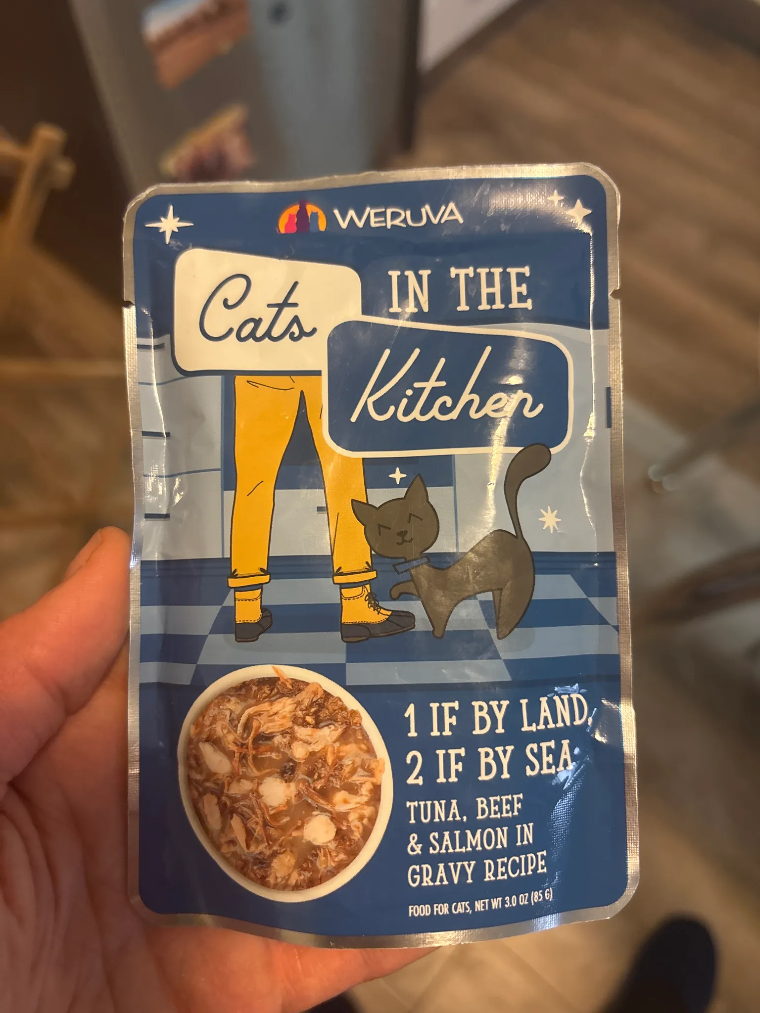 Free cat food packet photo 1