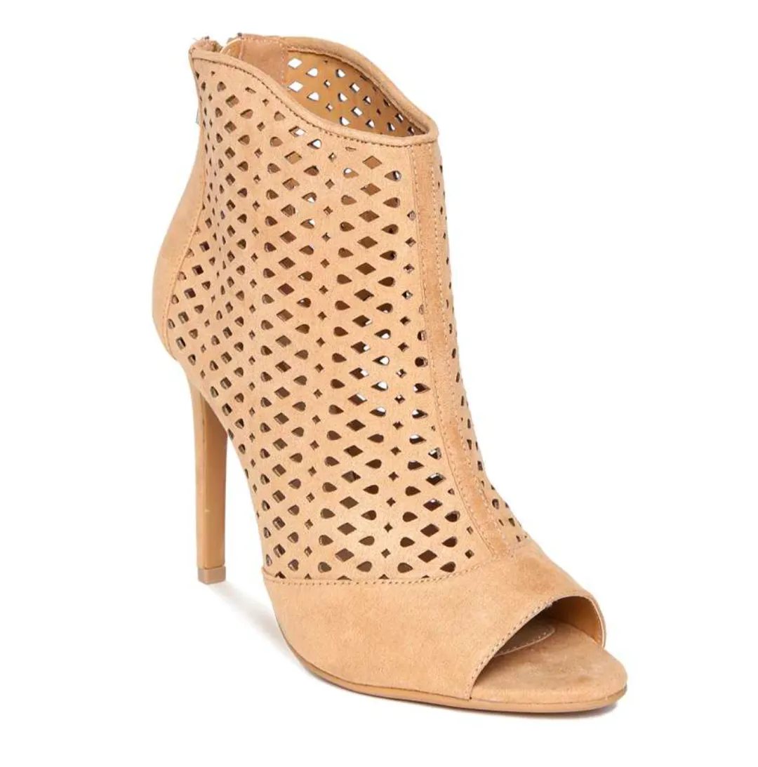 Suede Heels - Size 6 photo 1
